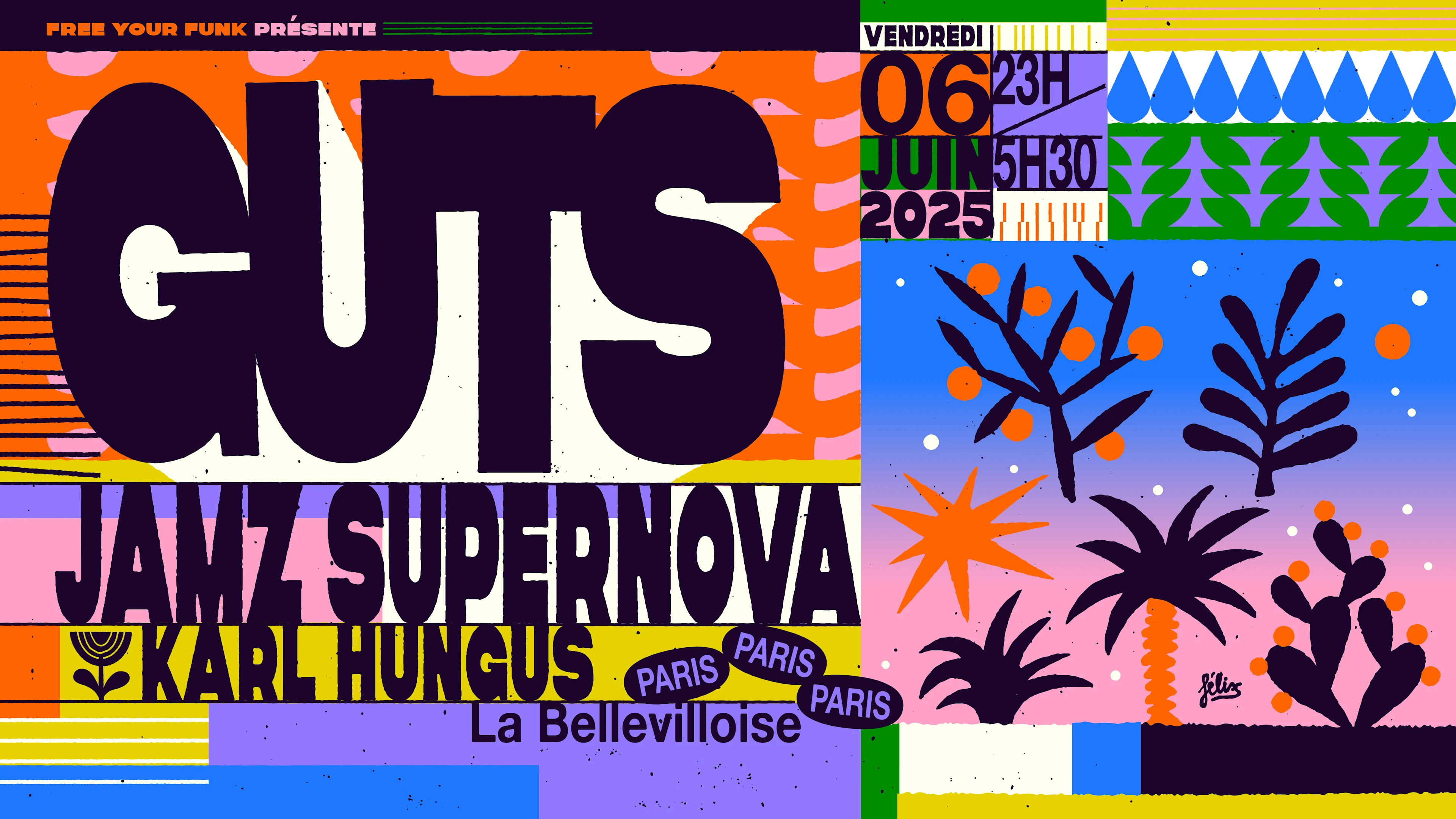 Free Your Funk : Guts & Jamz Supernova