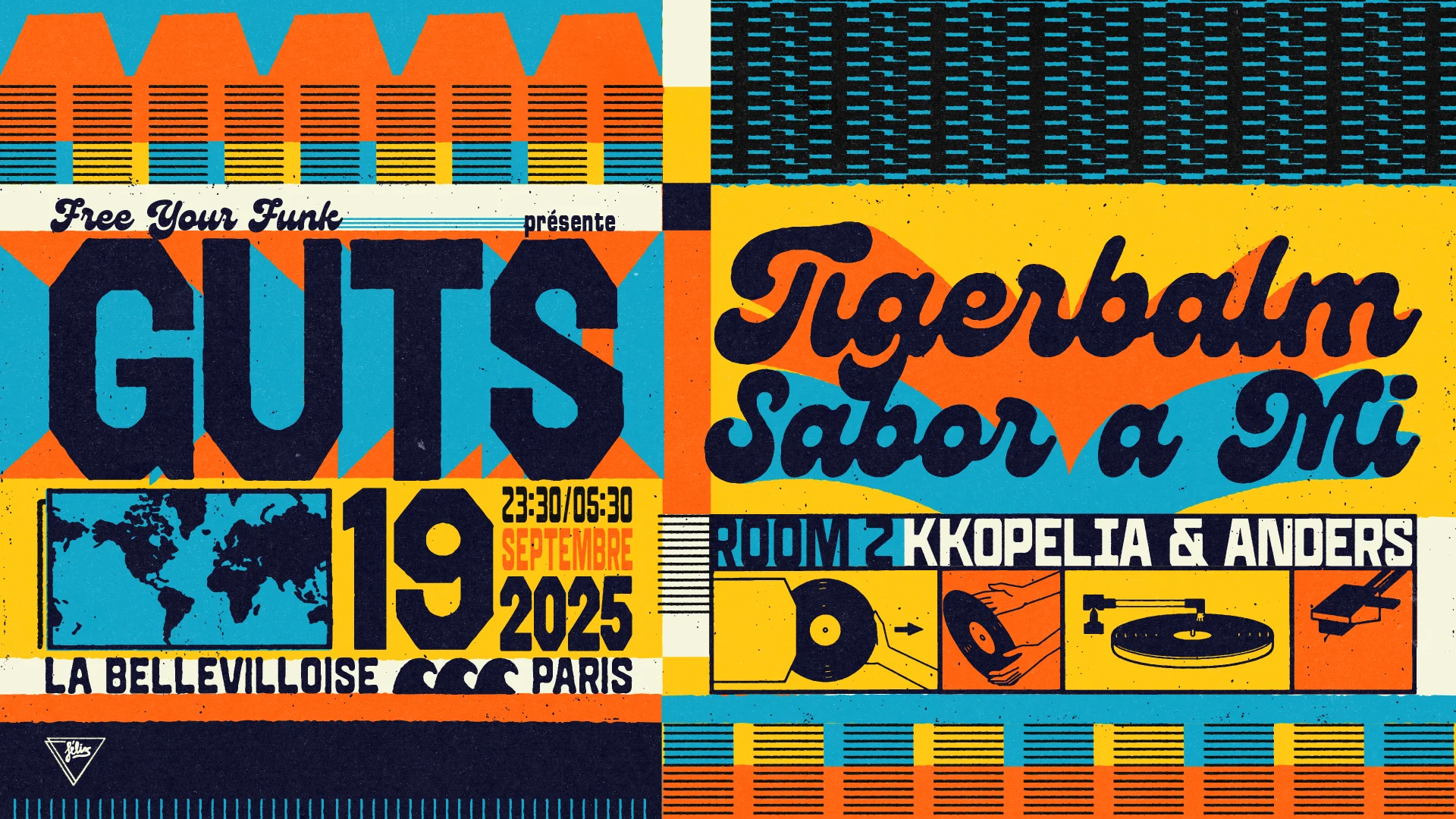 Free Your Funk | Guts - Tigerbalm - Sabor A MI | 19.09