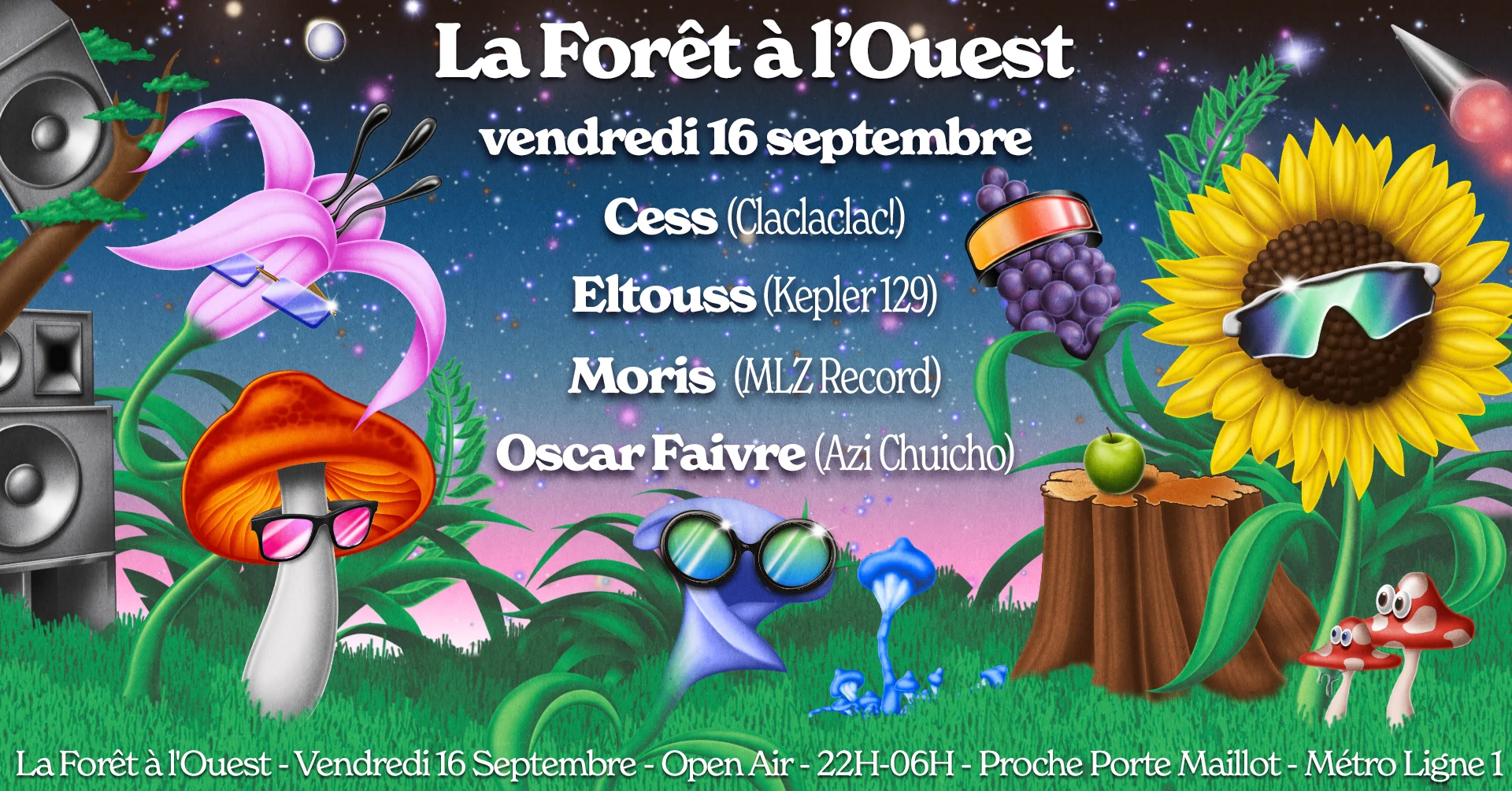 La Forêt À L'ouest 