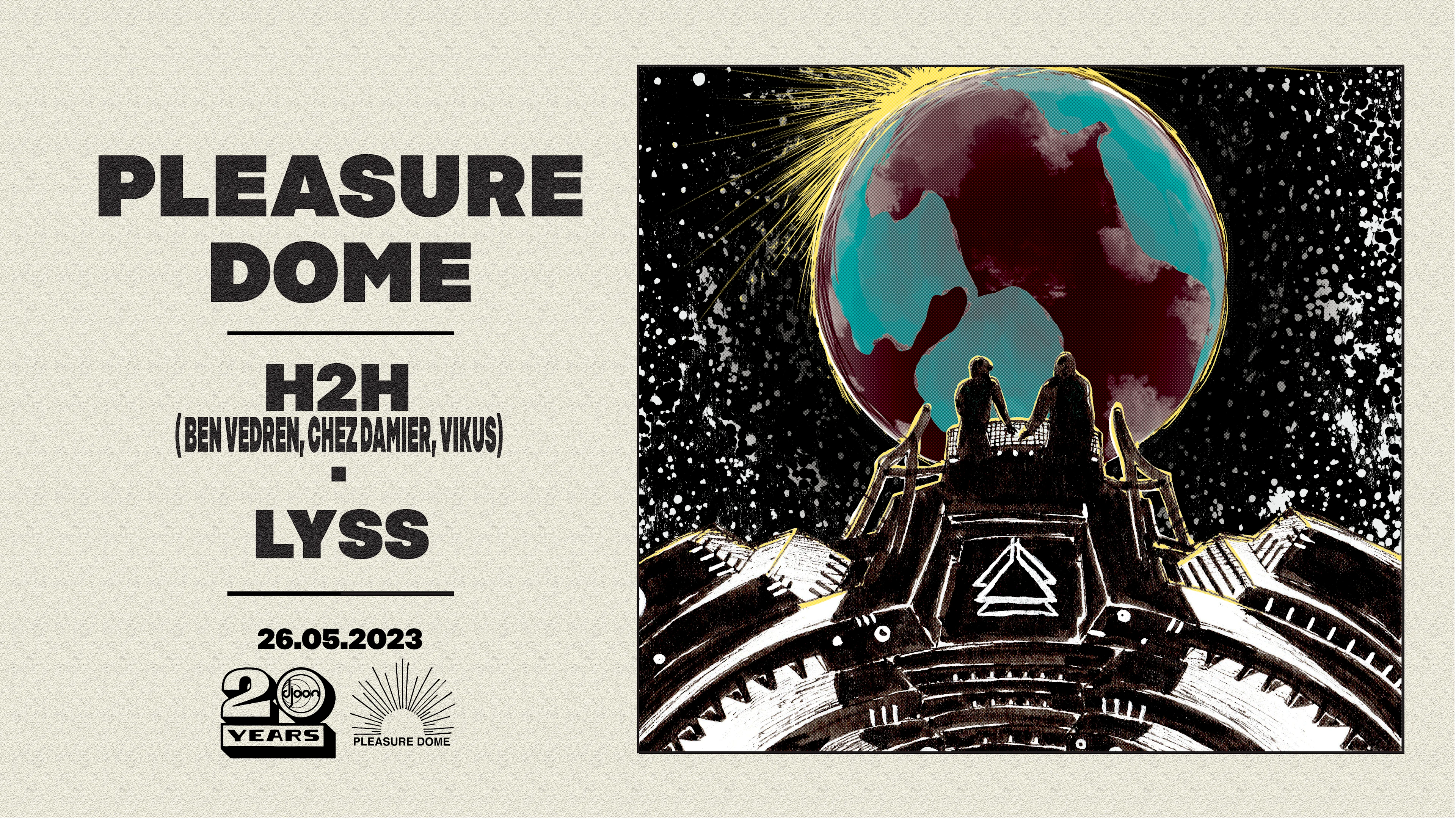 Pleasure Dome: H2h (Ben Vedren, Chez Damier, Vikus) & Lyss
