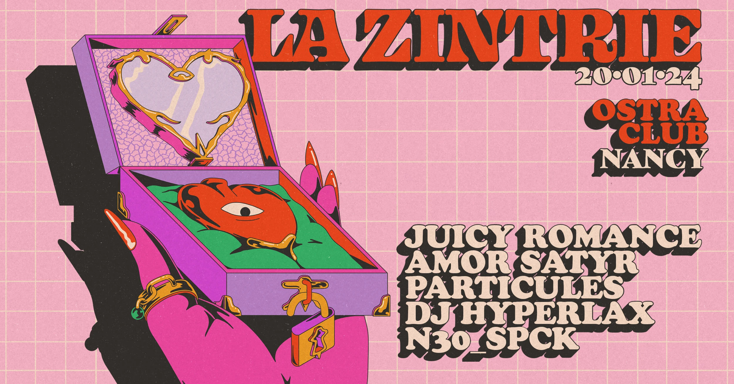 Elise Massoni, Amor Satyr, Particules, Dj Hyperlax, N30_Spck