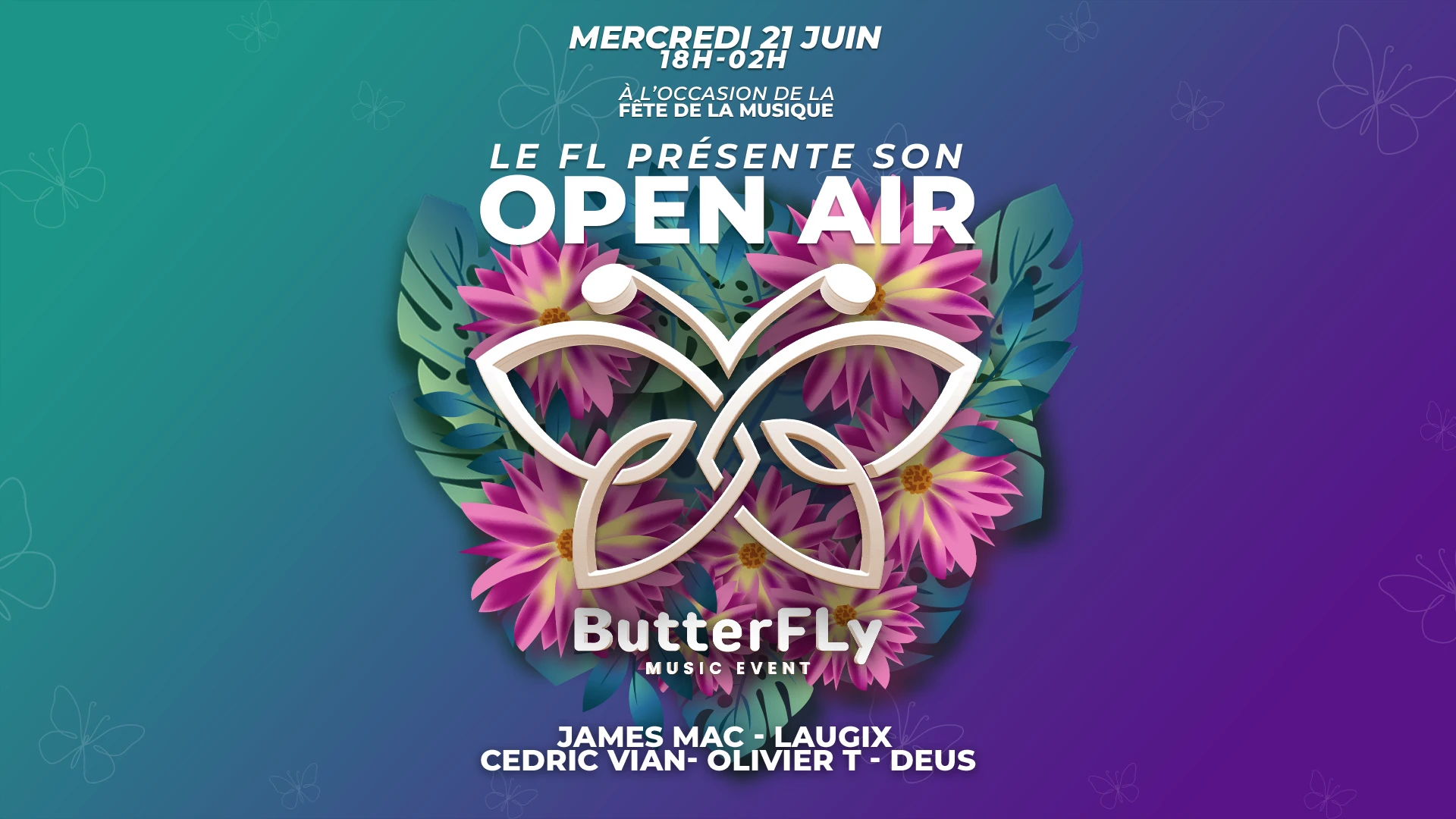 Butterfly - Fl Avignon - Fête De La Musique