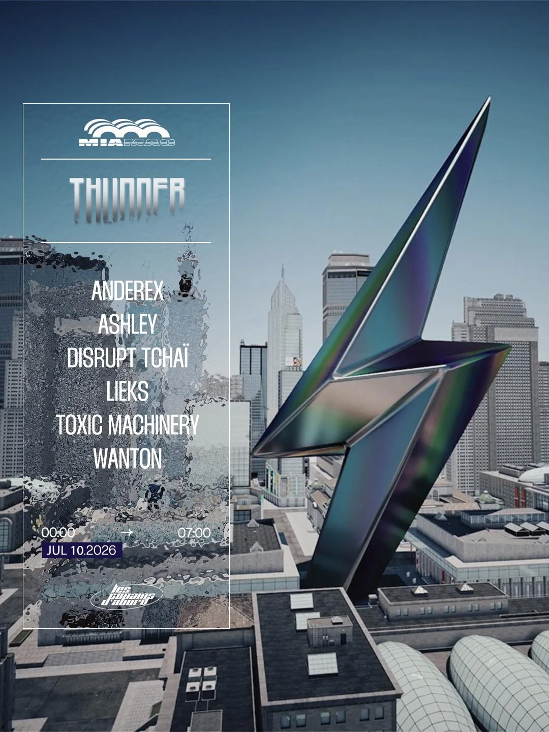 Thunder × Les Copains D'abord: Anderex, Lieks, Wanton & More