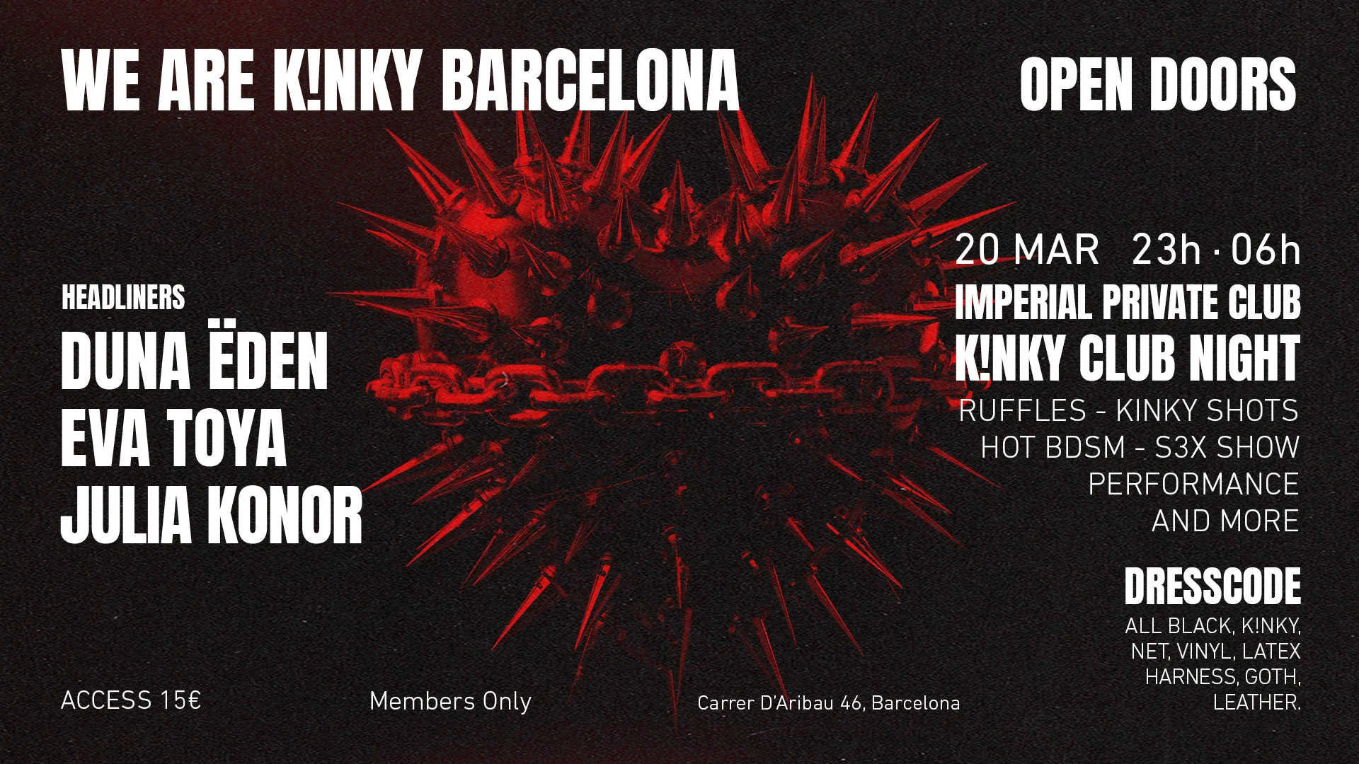 We Are K!Nky Barcelona - Open Doors