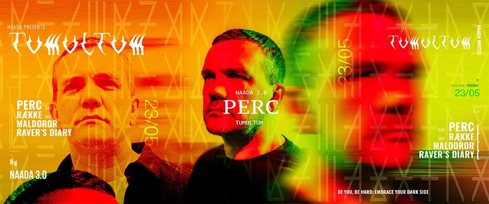 Tumultum W/ Perc, Række, Raver’S Diary & Maldoror