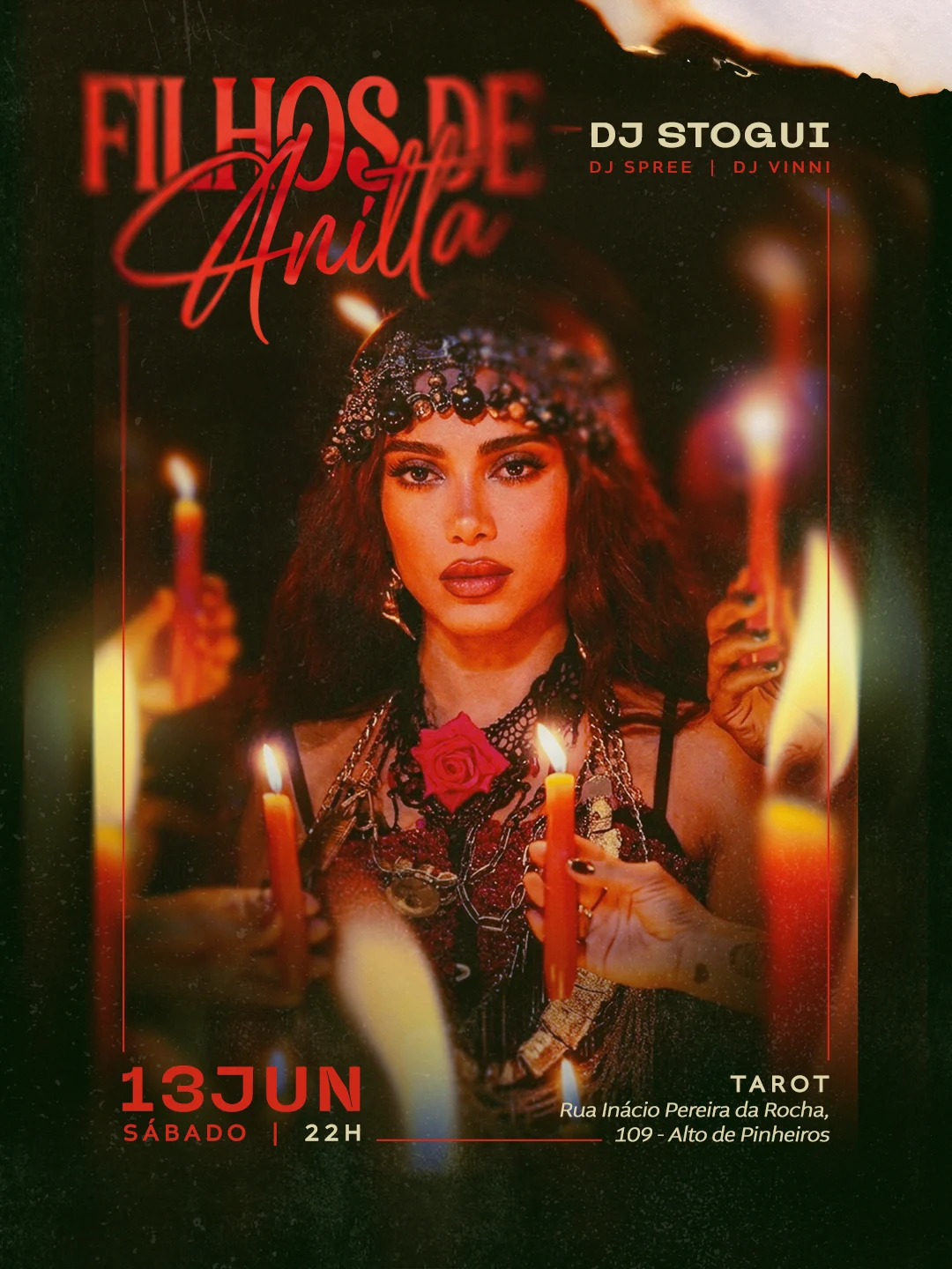 Filhos De Anitta @ Tarot | 13/06 | Sáb | 22h