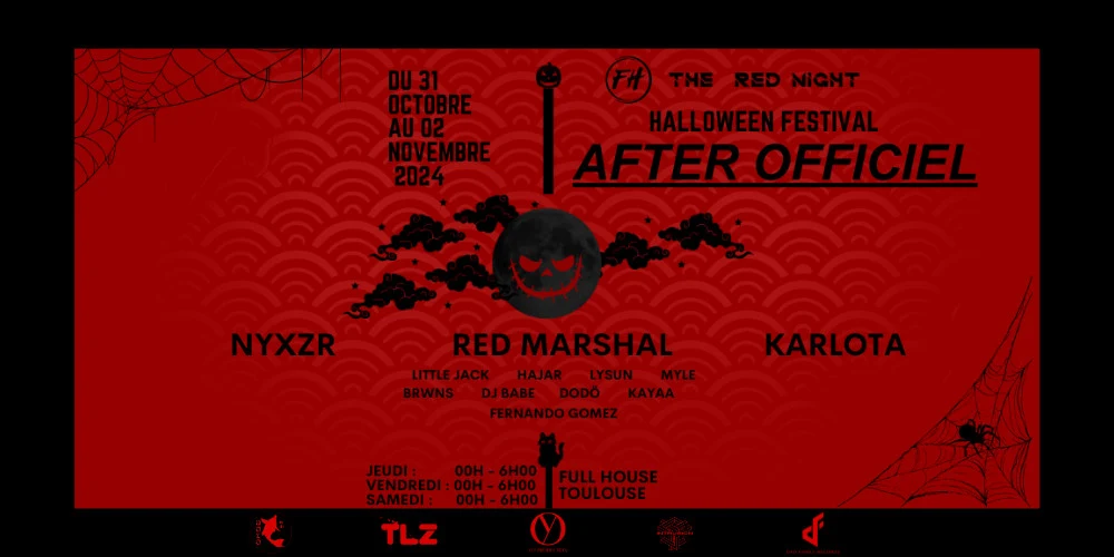 After Officiel The Red Night - Halloween Festival 2024