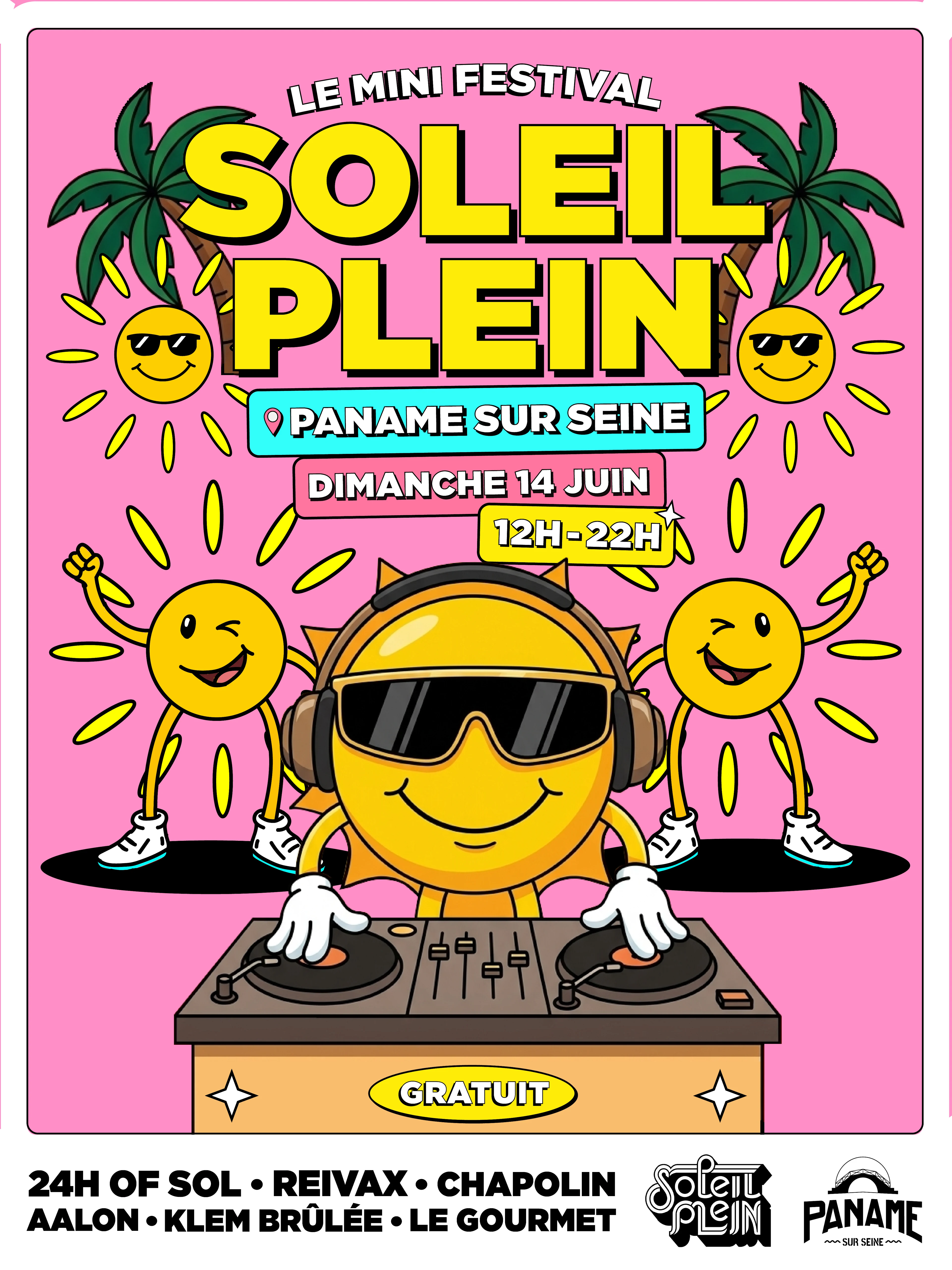 Soleil Plein Invite : Aalon, Klem Brûlée, Le Gourmet