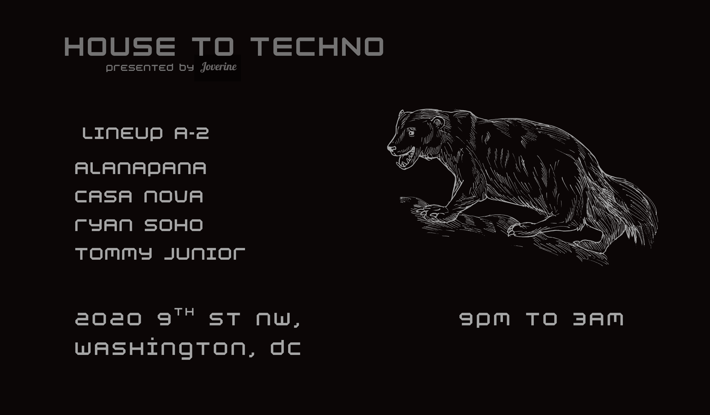 House2techno--Casa Nova, Alanapana, Tommy Junior & Ryan Soho