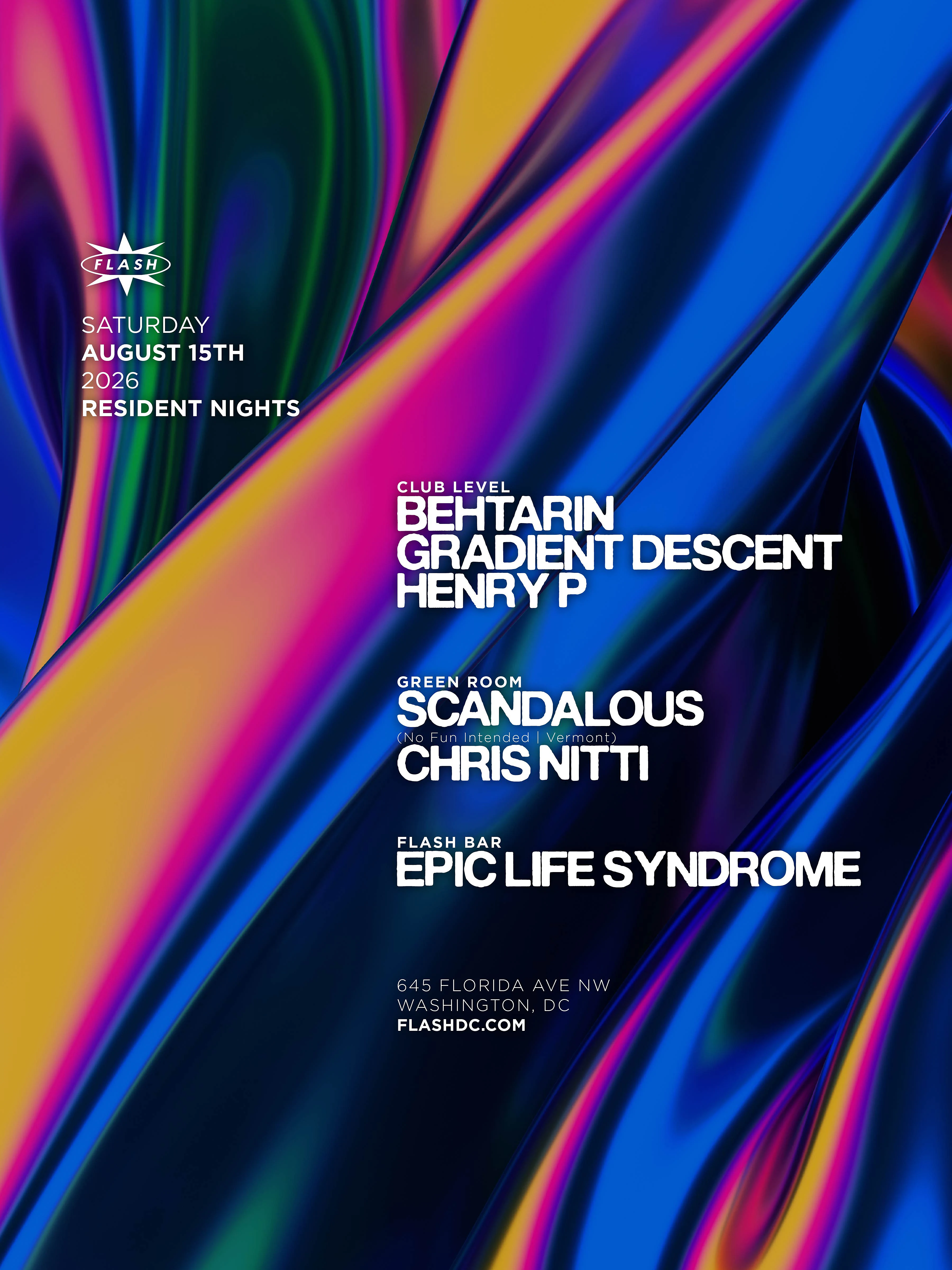 Resident Nights: Behtarin - Gradient Descent - Henry P