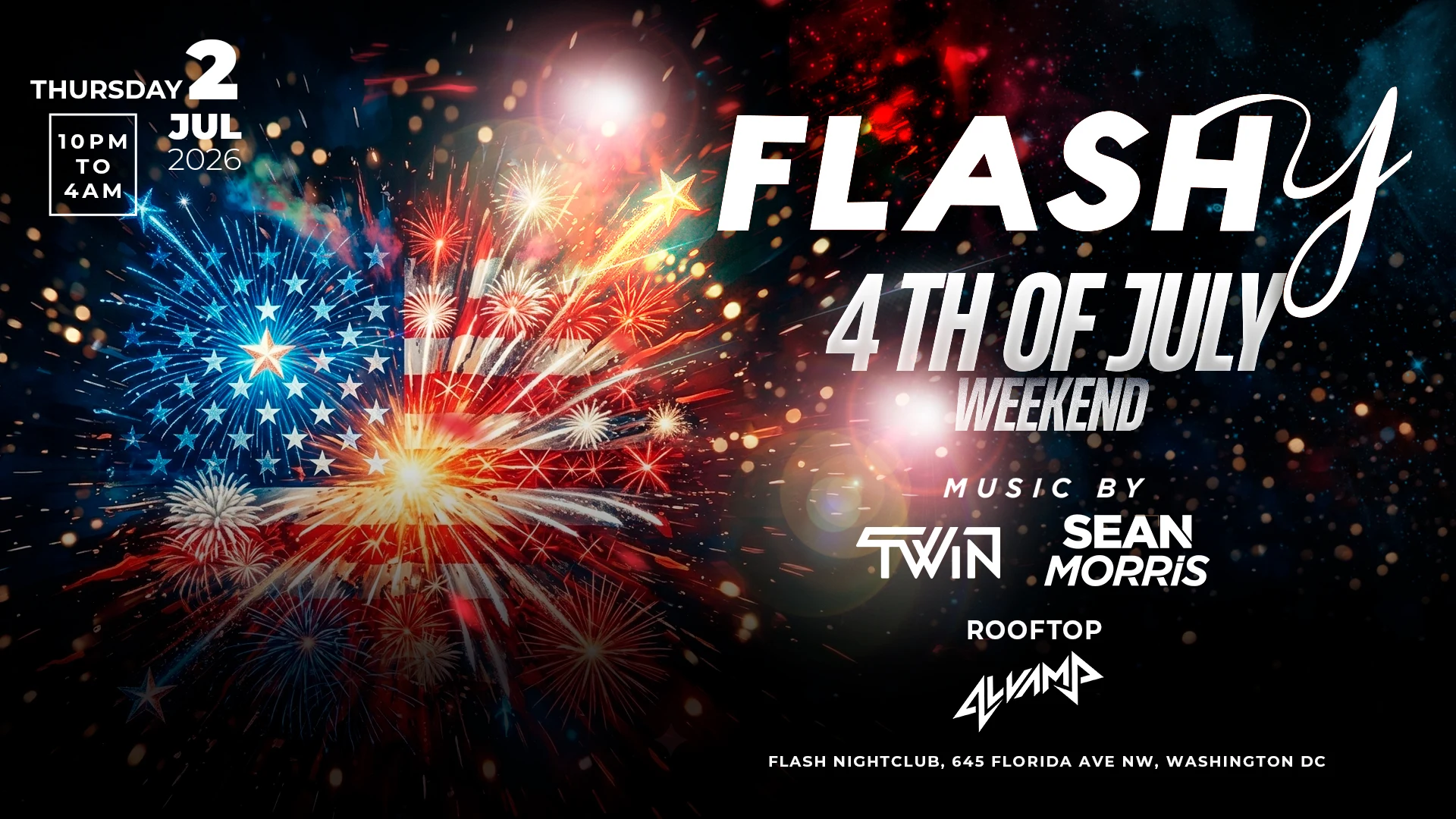 Flashy 4th Of July Weekend!