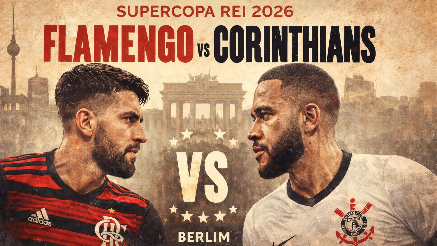 Flamengo X Corinthians - Final Supercopa Rei 2026