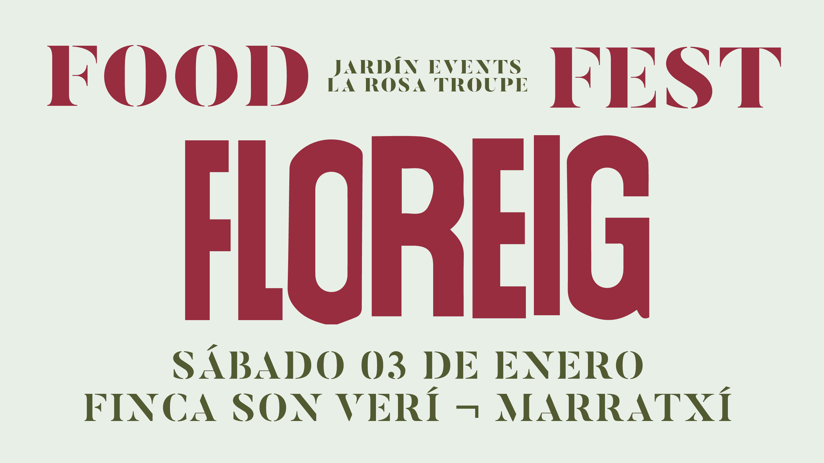 Floreig · Food Fest
