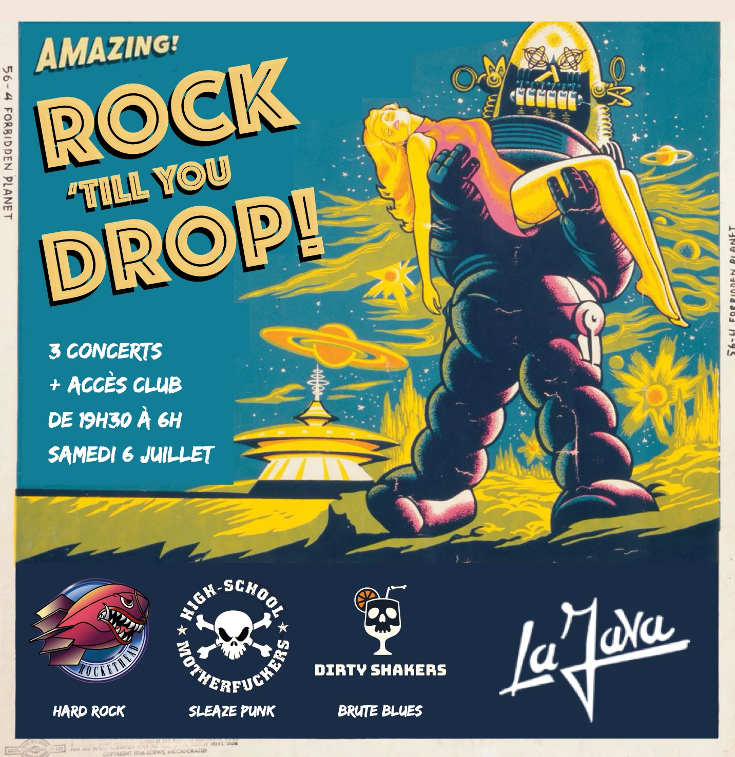 Rock 'till You Drop : Rockethead, High-School Motherfuckers