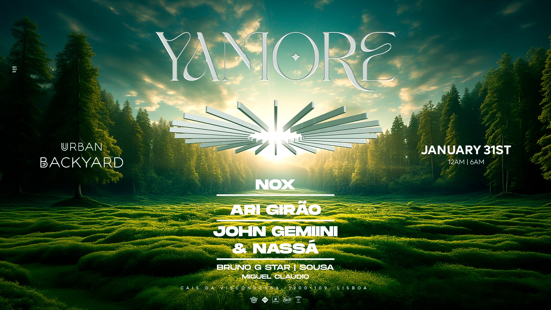 Yamore X Urban Backyard | January 31st