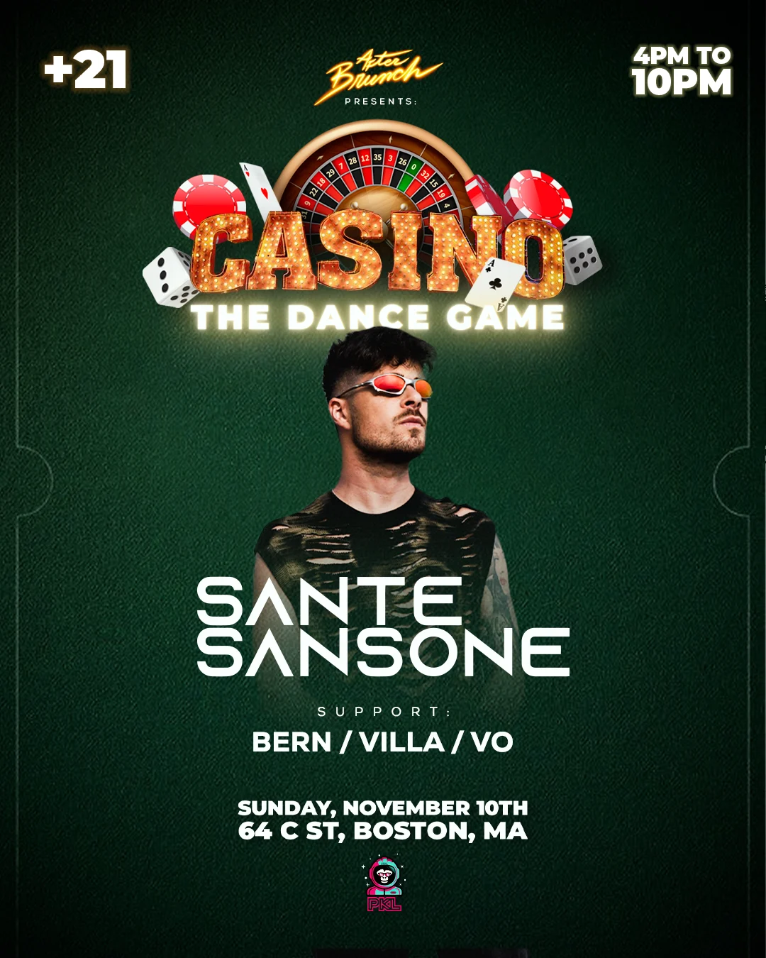 After Brunch Presents: Casino The Dance Game