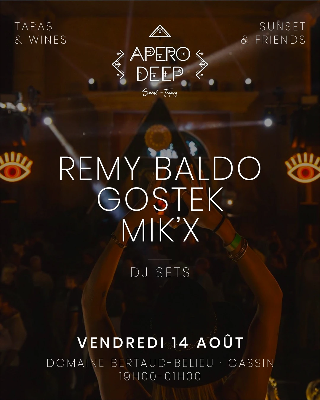 Apéro Deep 14 Août 2026