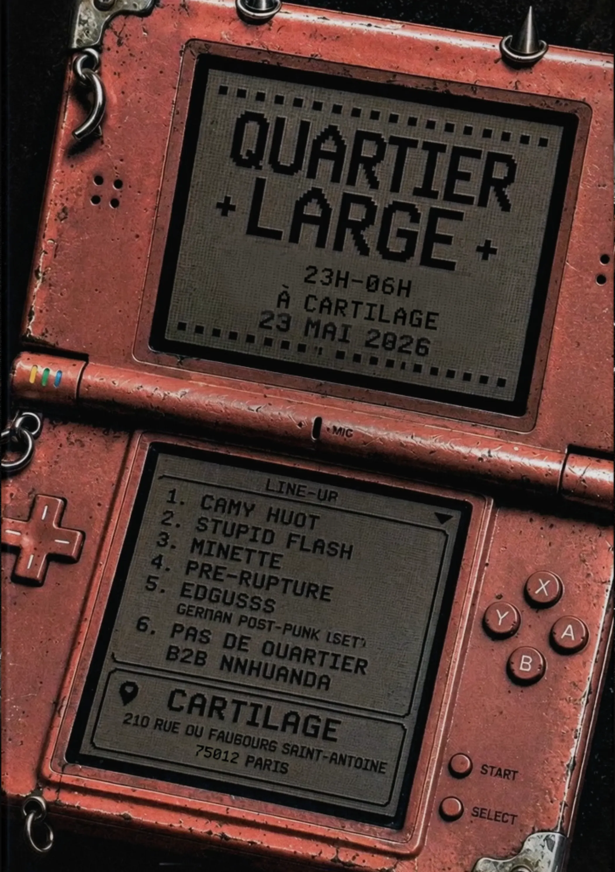 Quartier Large Post Punk Ebm Degat