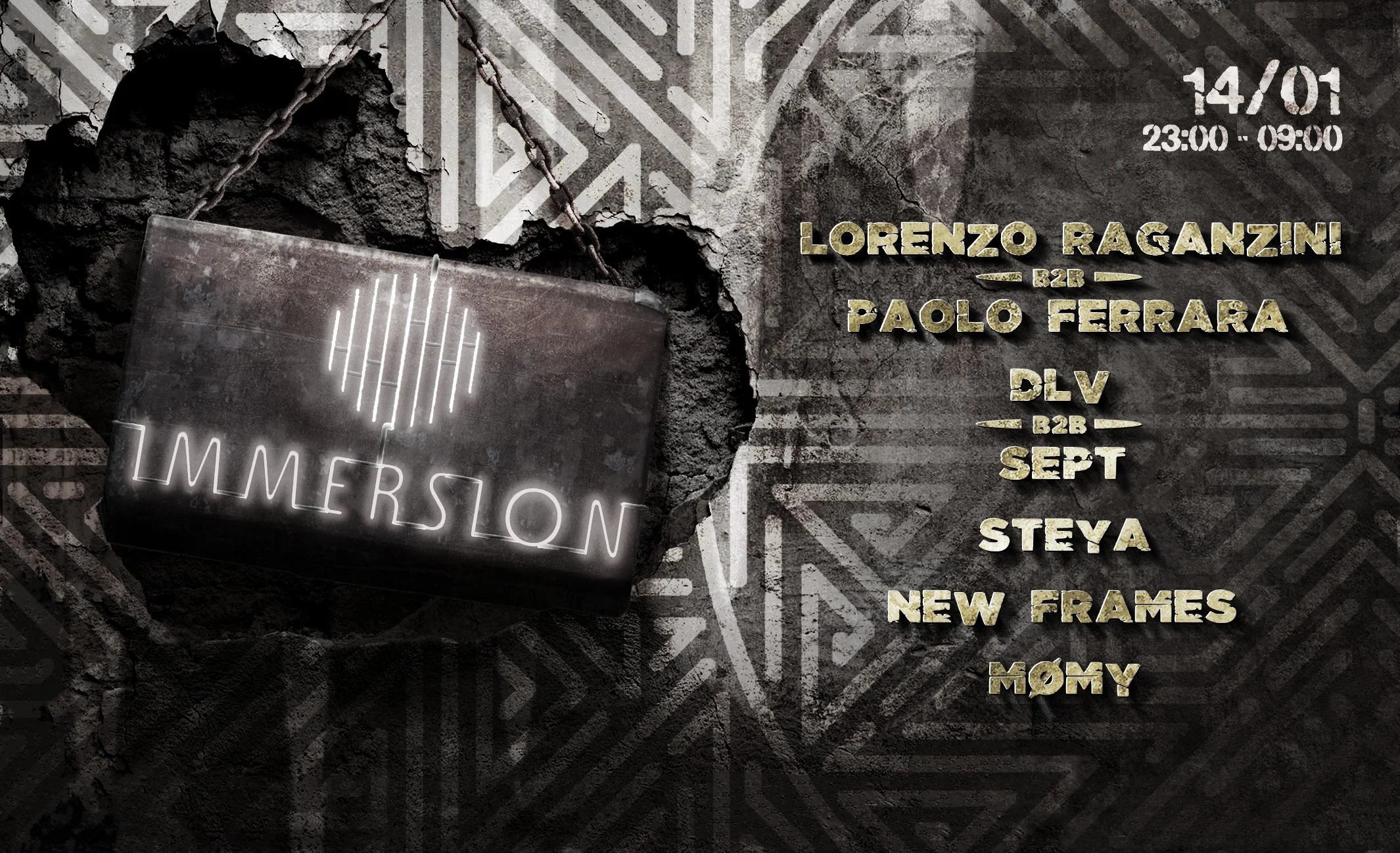 Immersion IX : Lorenzo Raganzini B2b Paolo Ferrara • DLV 