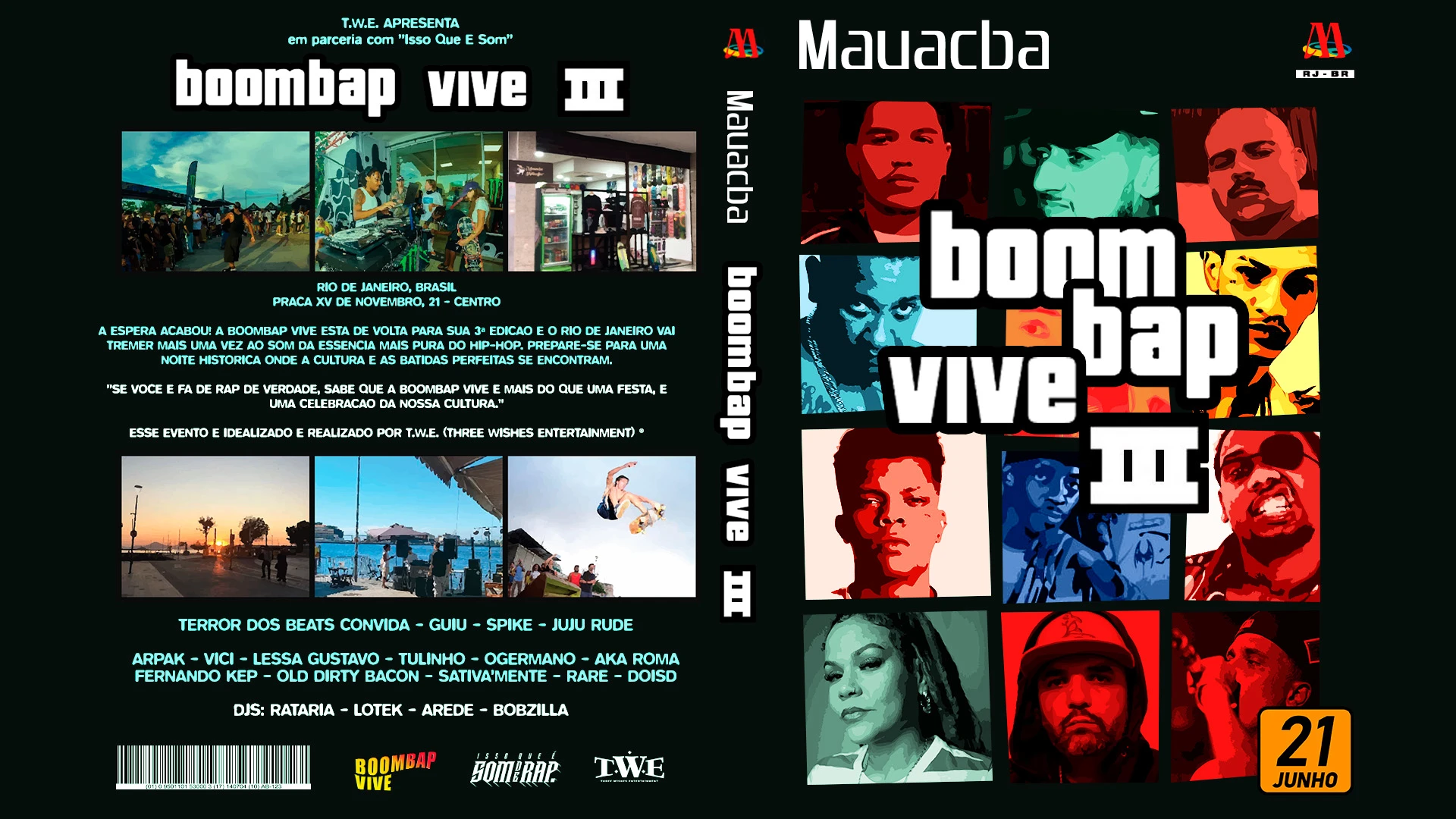 Boombap Vive 3 X Isso Que É Som