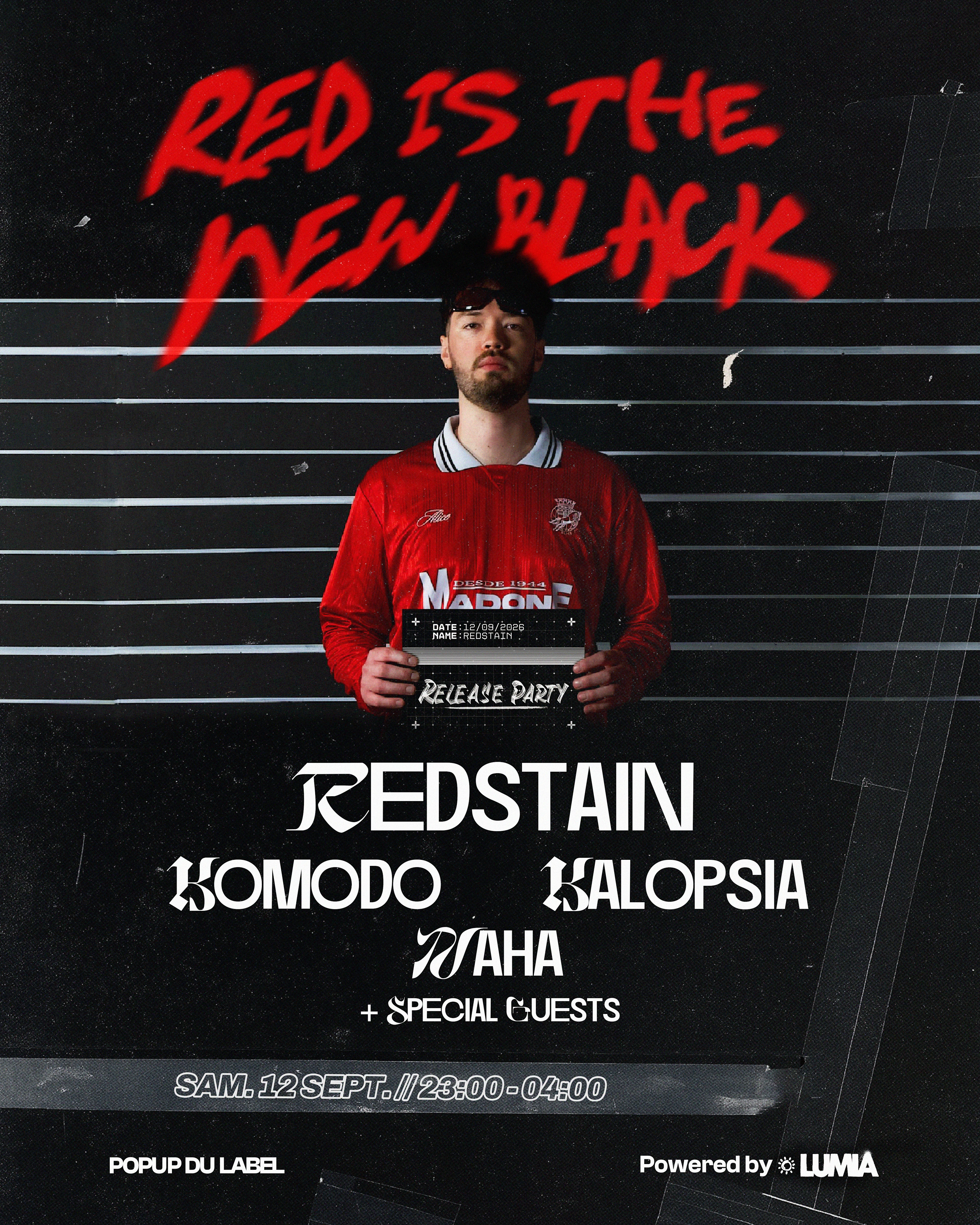 Red Is The New Black - Redstain Release Party