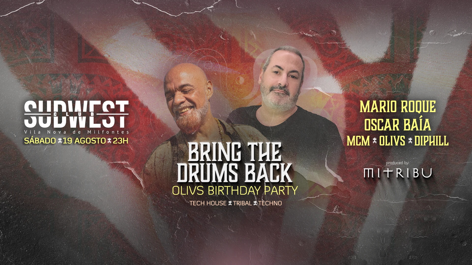 Bring The Drums Back W/Mario Roque, Oscar Baía And More...