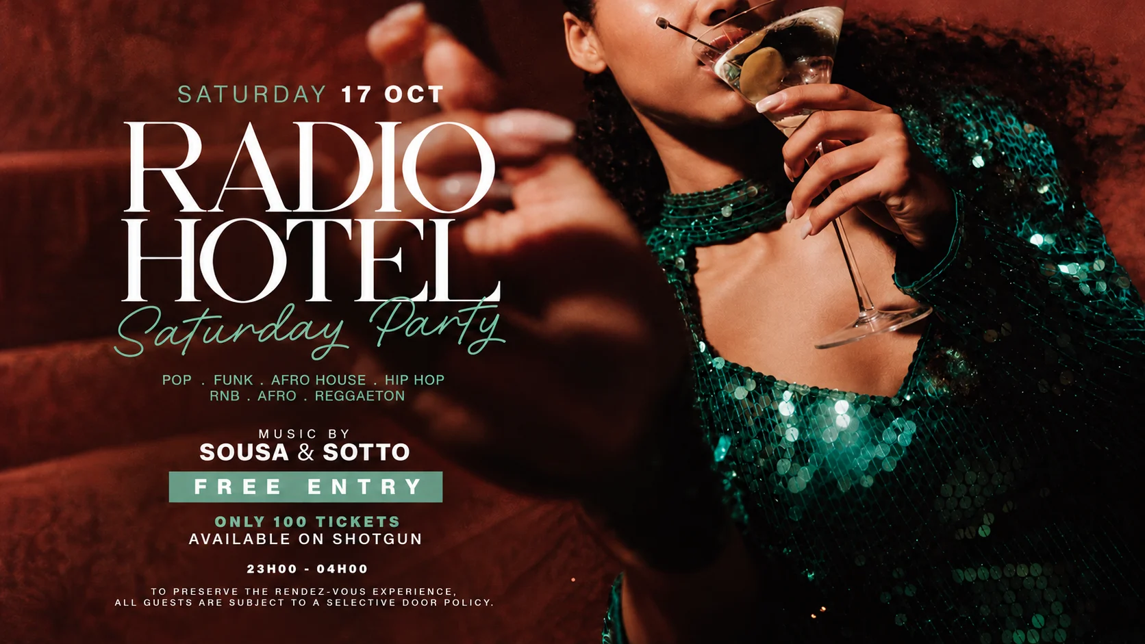 Saturday Radio Hotel Party
