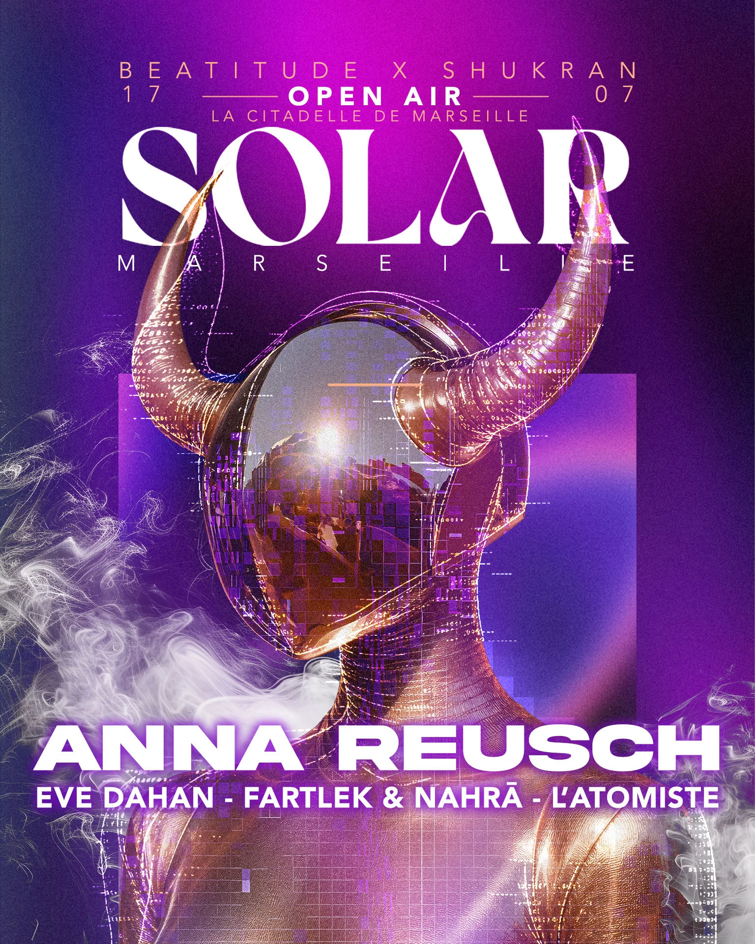 Solar [Open Air] : Anna Reusch @La Citadelle De Marseille
