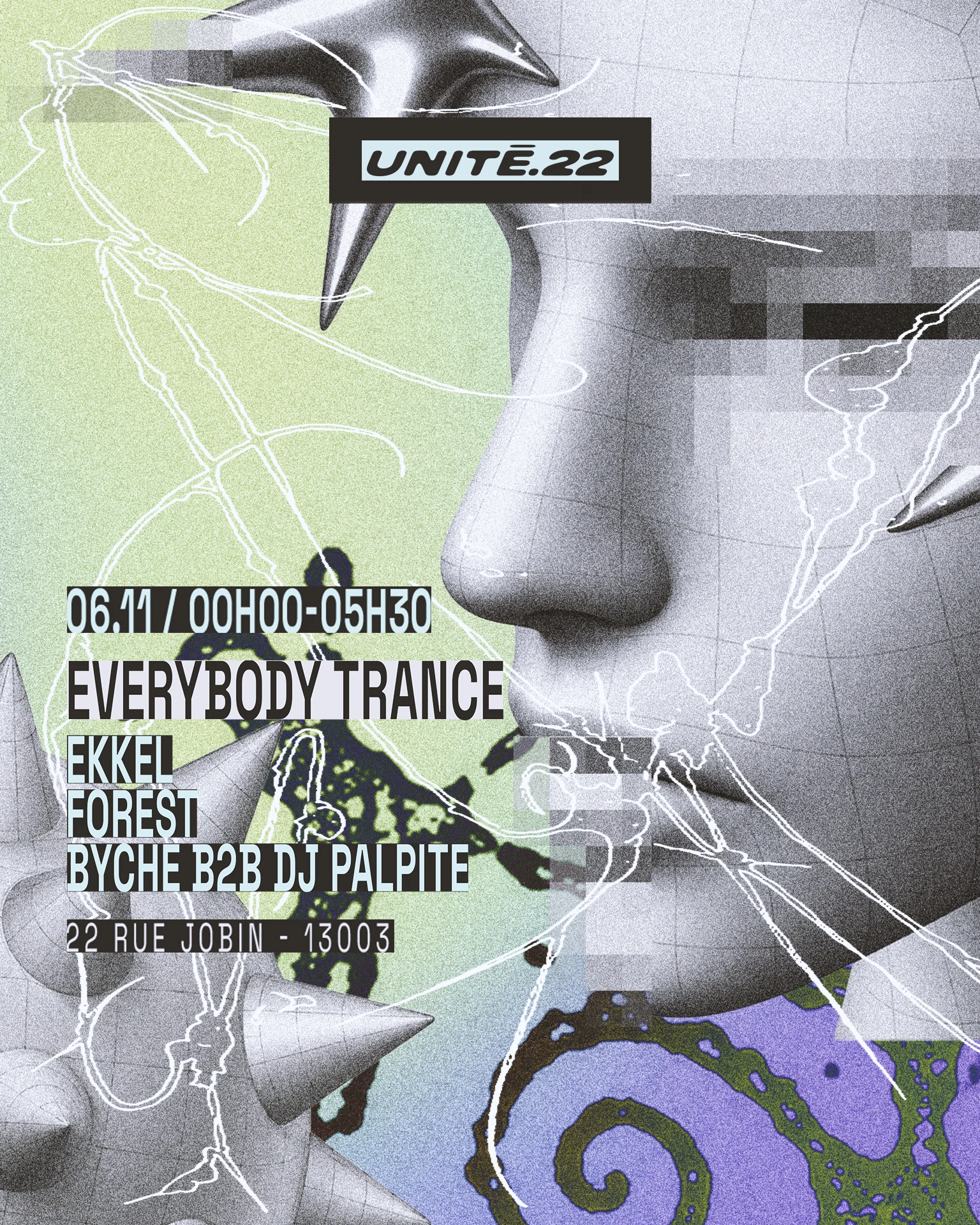 U.22 X Everybody Trance : Ekkel, Forest, Byche, Dj Palpite
