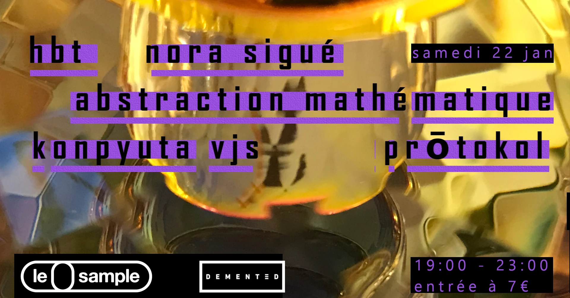 Concerts Au Sample : Hbt-Nora Sigué-Prōtokol-Abstr. Math.
