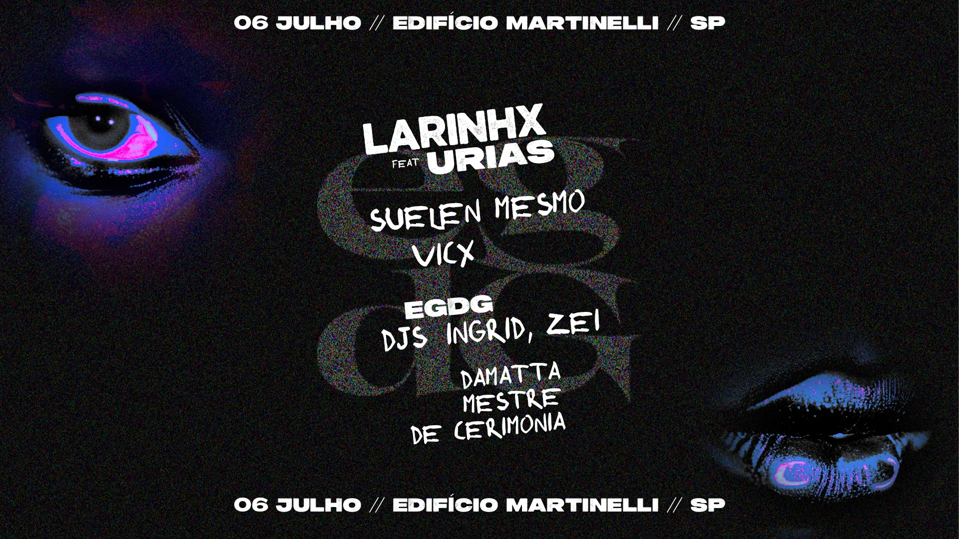 Egdg Convida: Urias & Ebony No Edifício Martinelli