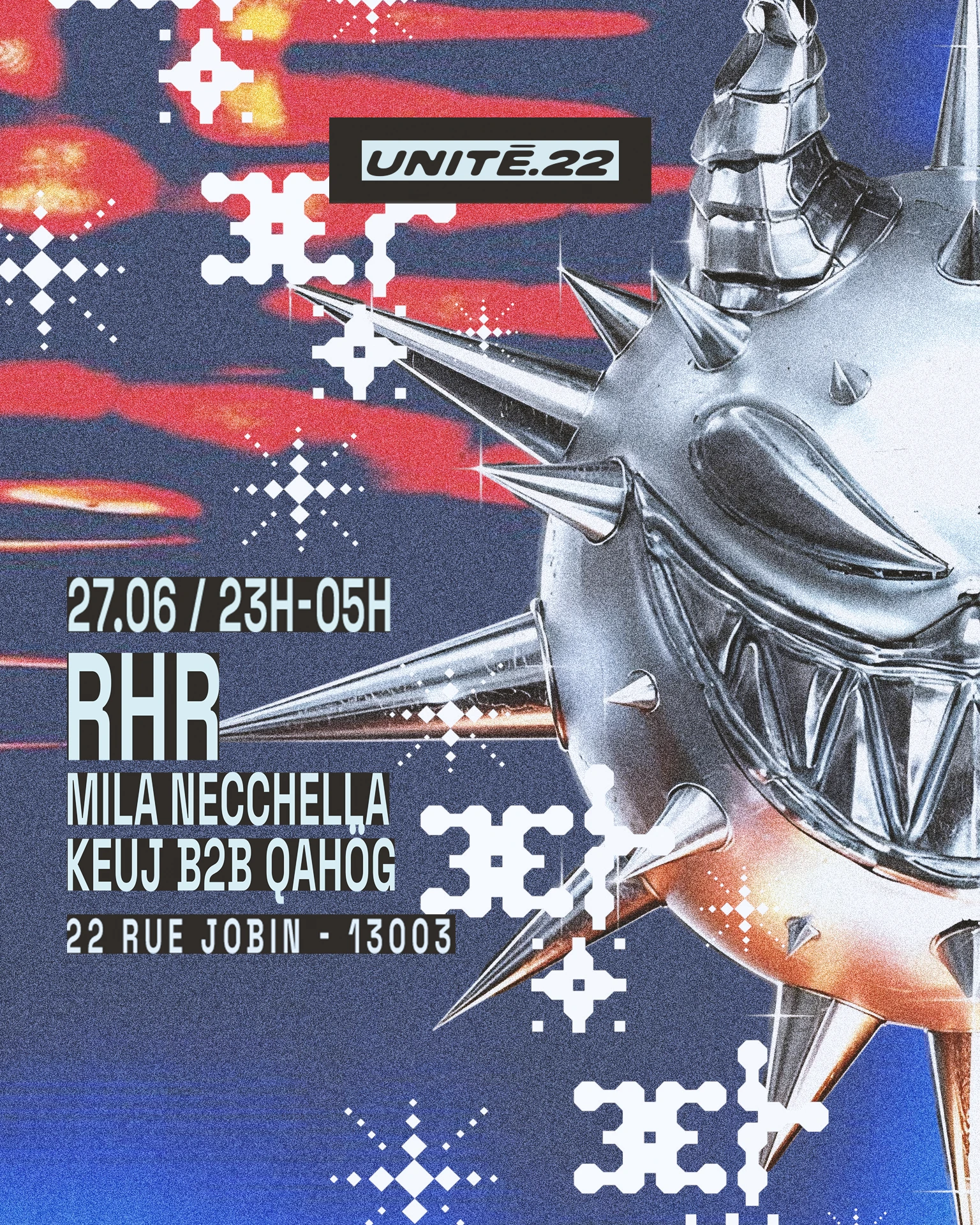 Unité.22 : Rhr, Mila Necchella, Keuj B2b Qahög
