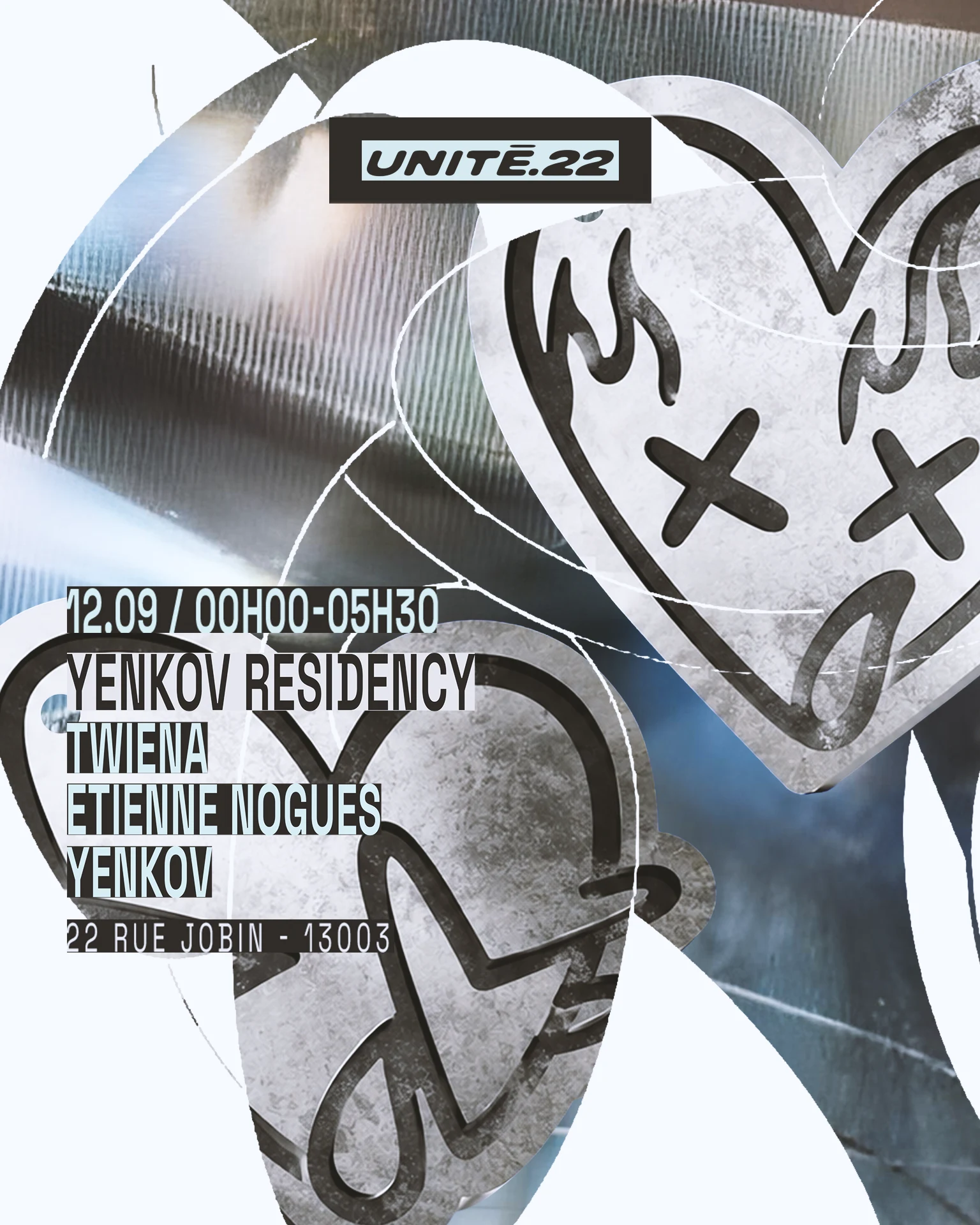 Unité.22 - Yenkov Residency : Twiena, Etienne Nogues, Yenkov