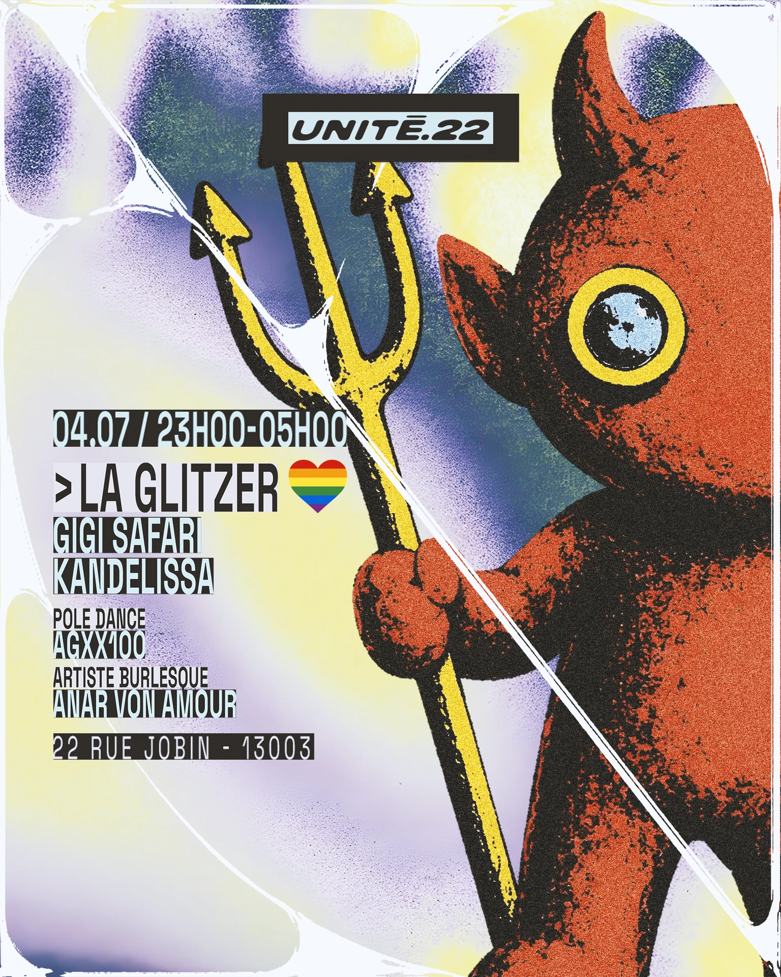 Unité.22 X La Glitzer : Kandelissa, Gigi Safari