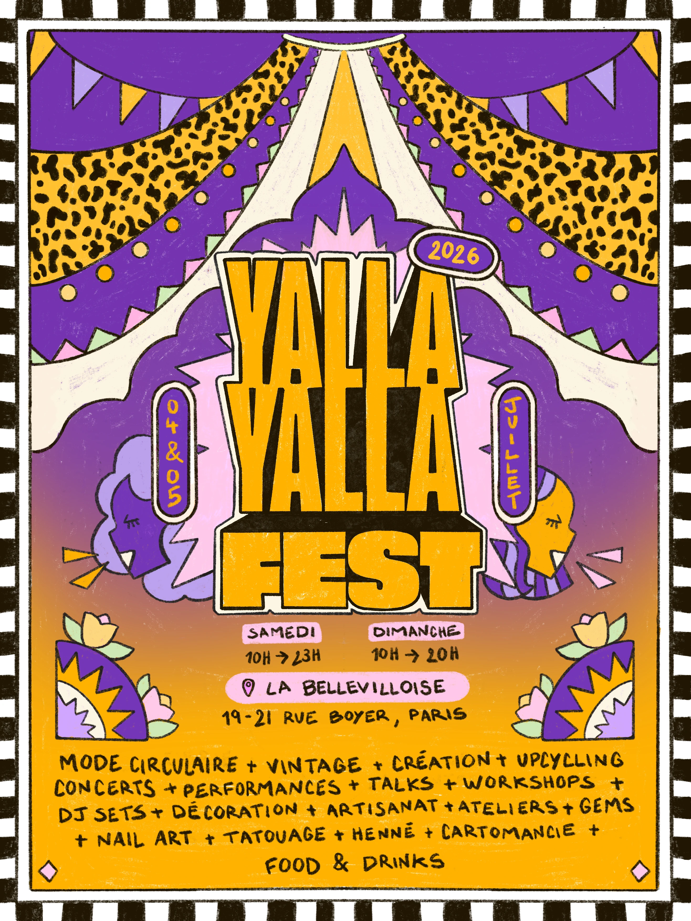 Yallä Yallä Fest - 04 & 05 Juillet 2026