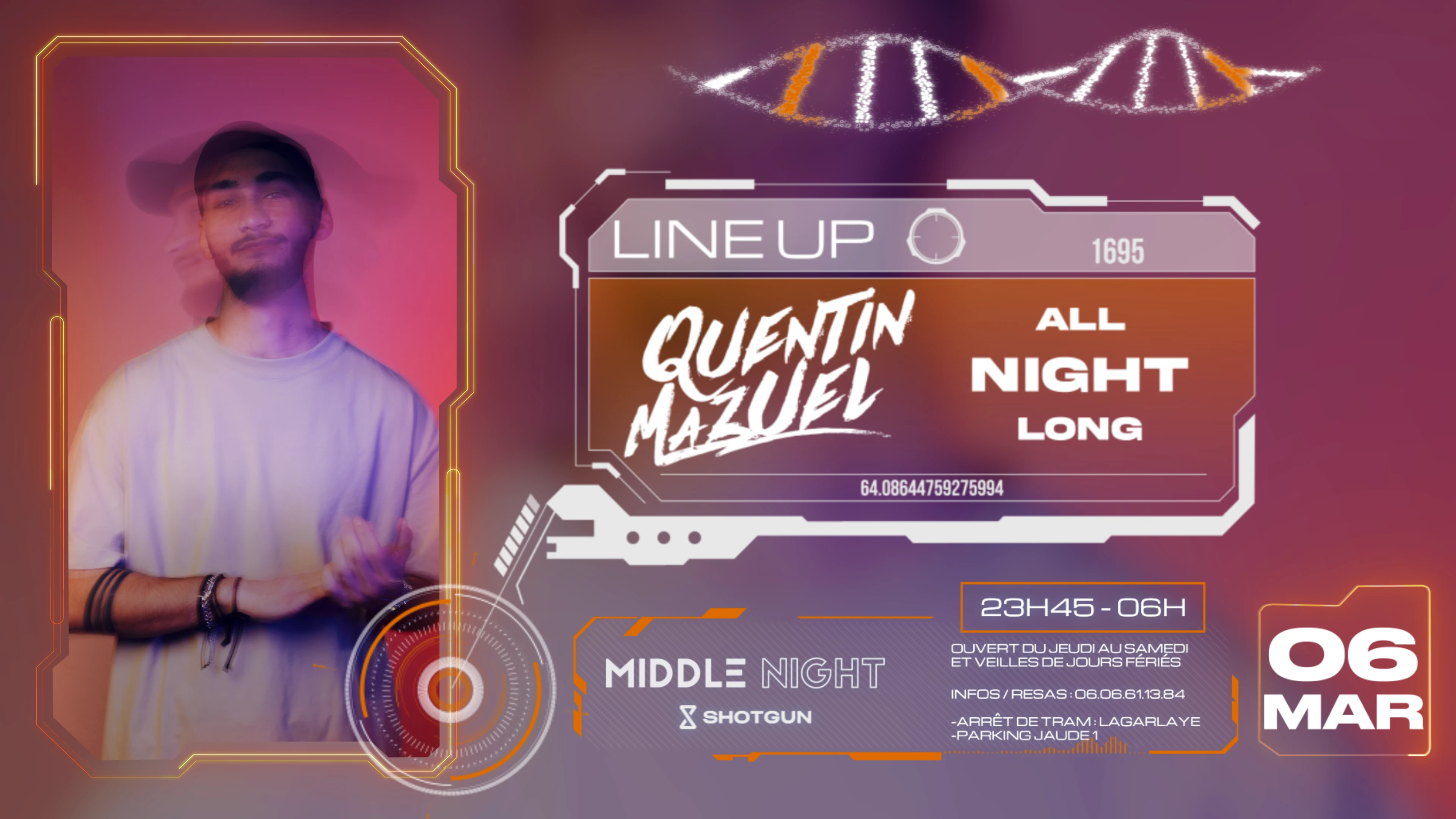 Quentin Mazuel - All Night Long