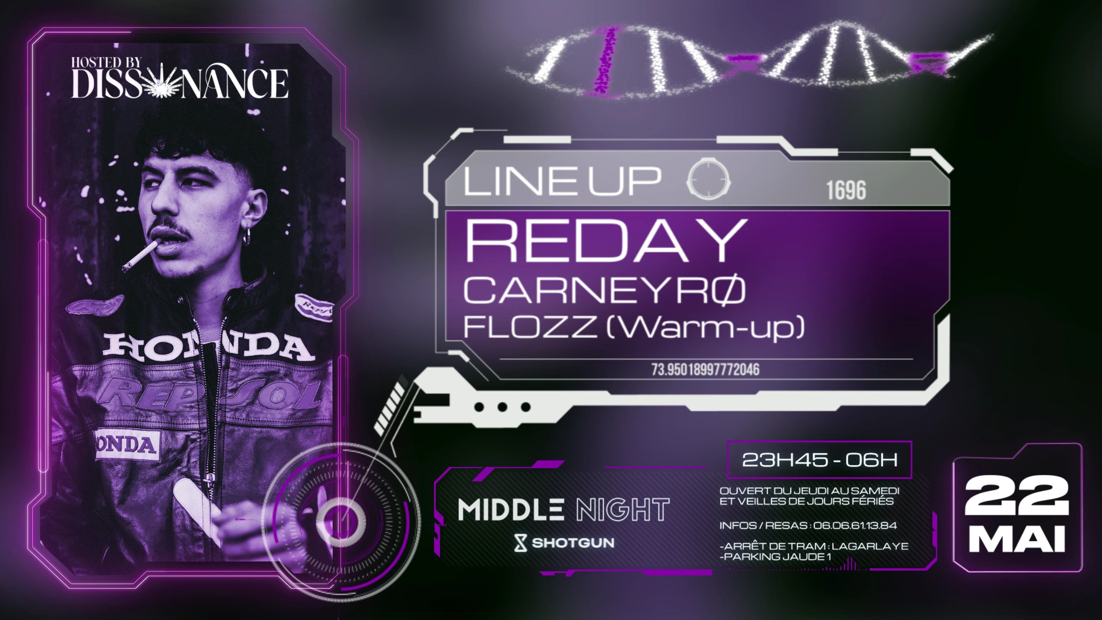 Hosted By Dissonance #3 - Reday X Carneyrø X Flozz