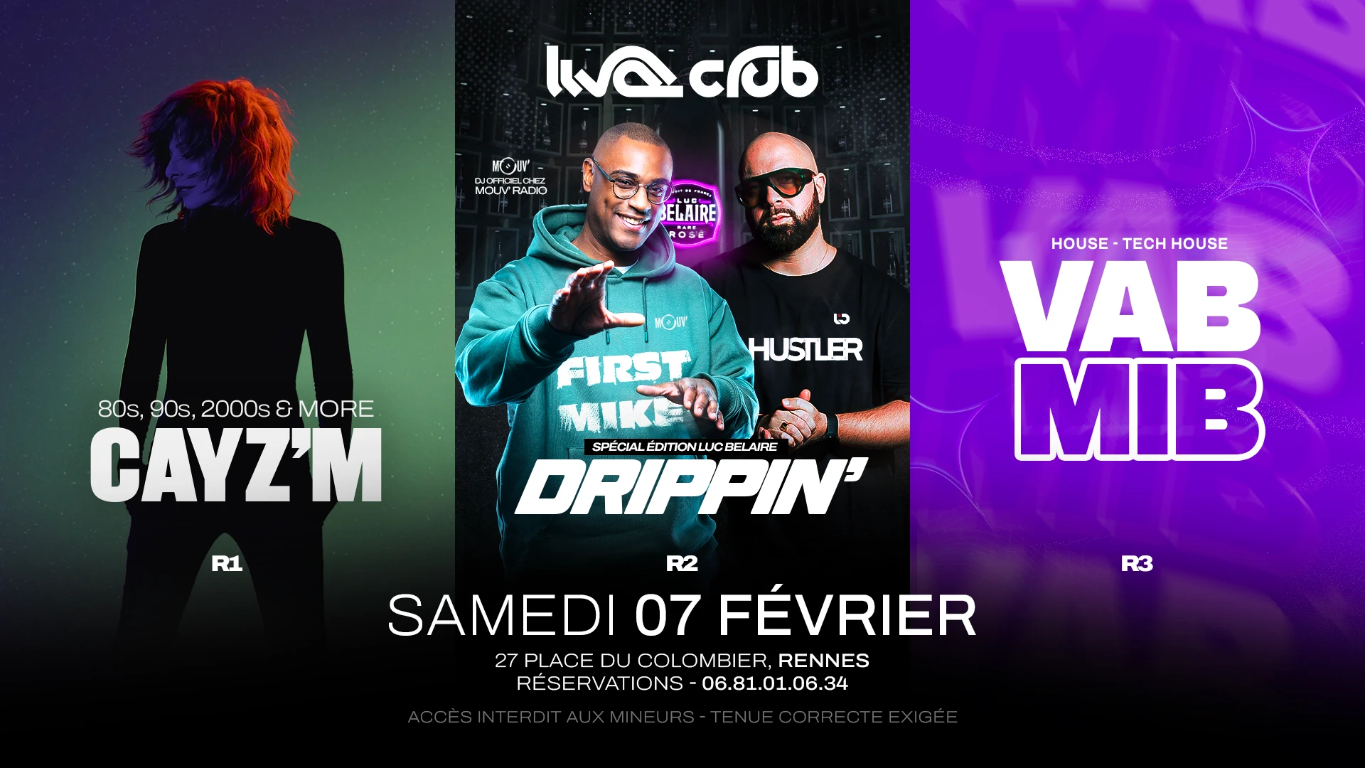 Drippin' :Dj First Mike & Hustler(R2)+Cayz'm(R1)+Mib&Vab(R3)