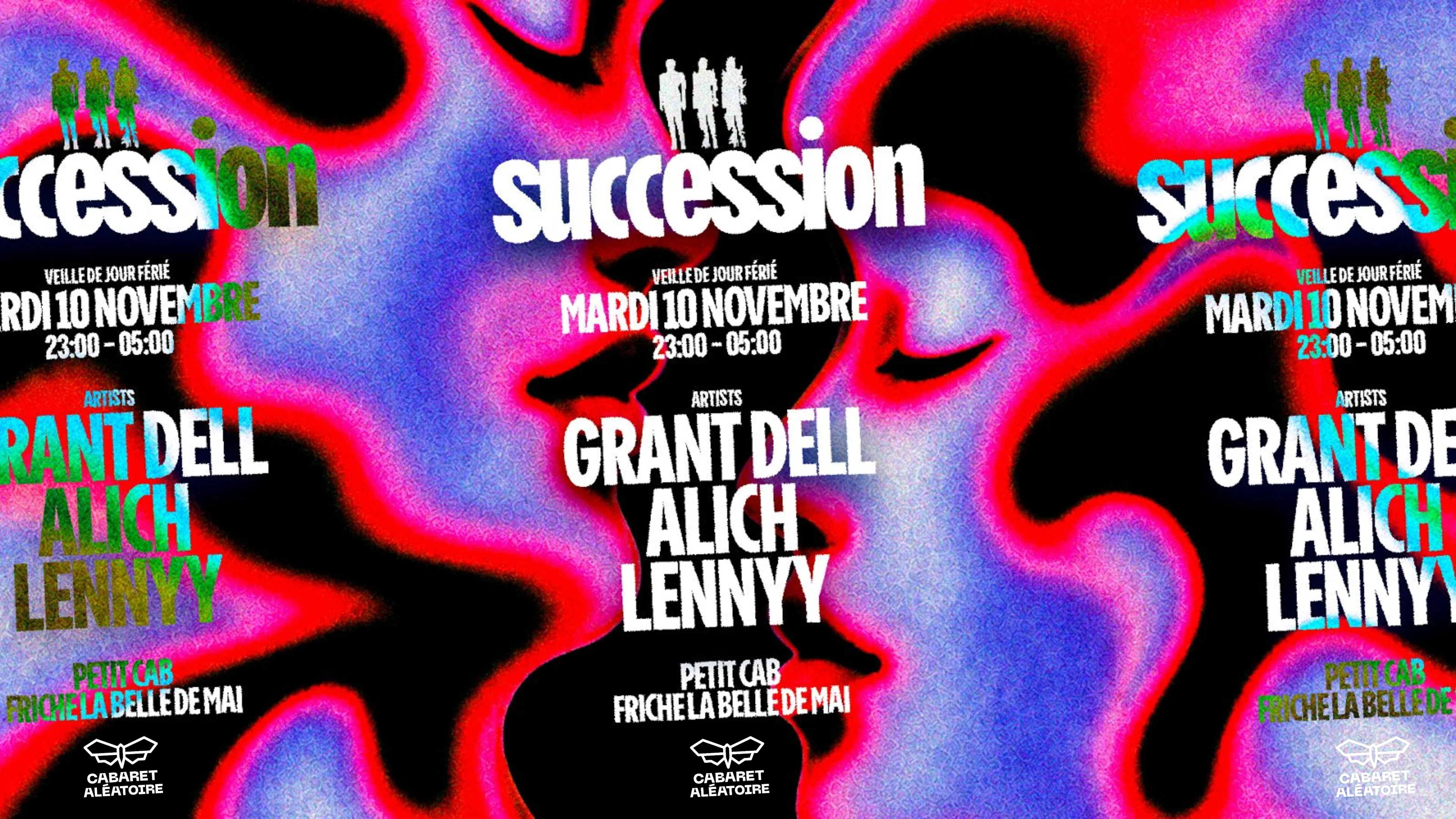 10/11 | Succession Invite Grant Dell @ Petit Cab