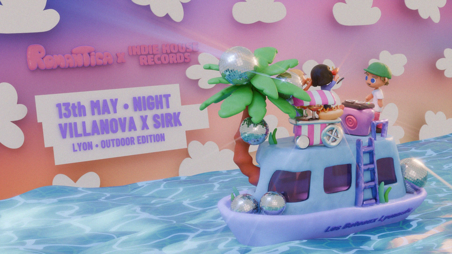Romantica X Indie House Records - Boat Edition