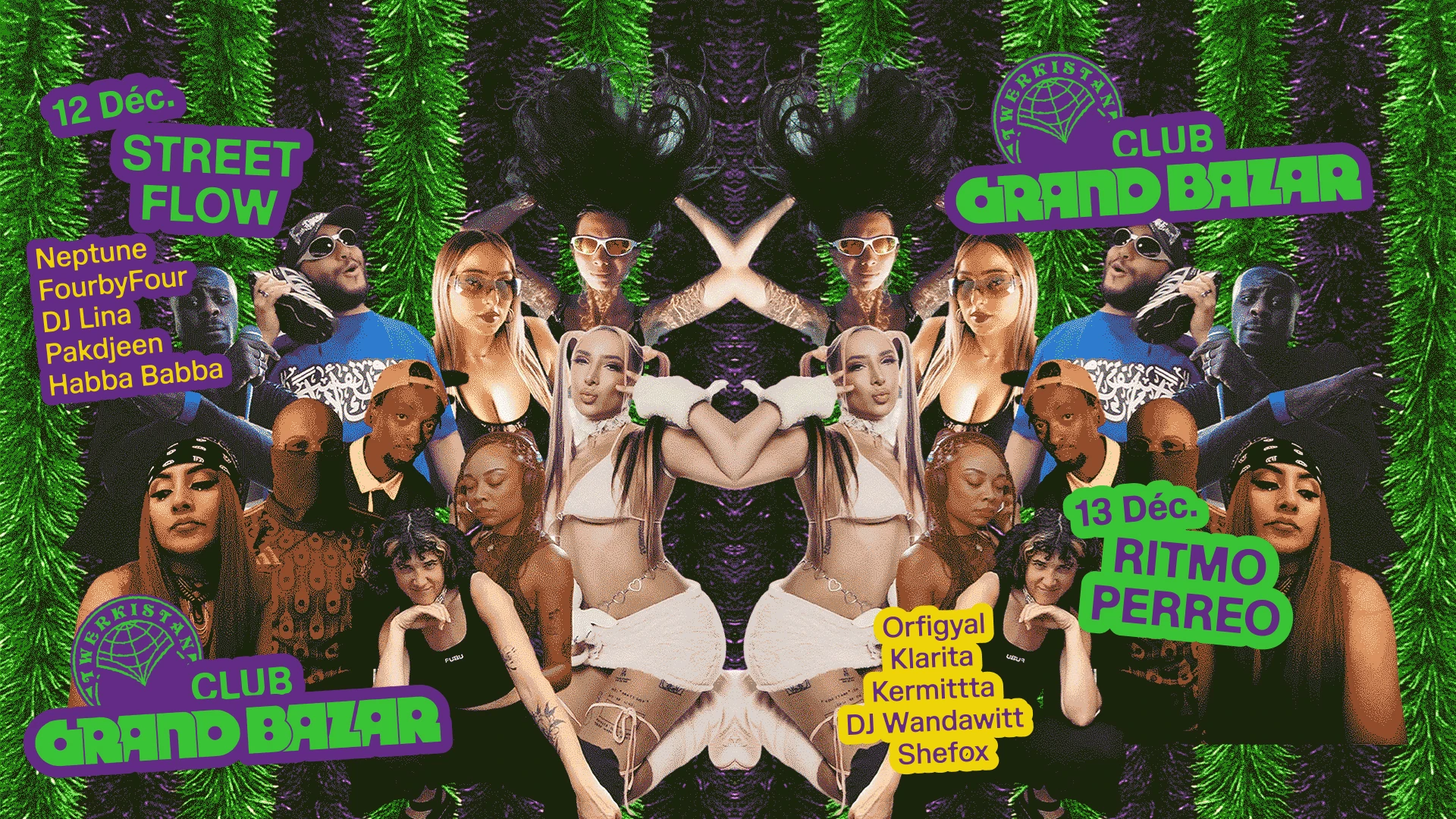 Grand Bazar Club • Pass 2 Soirées