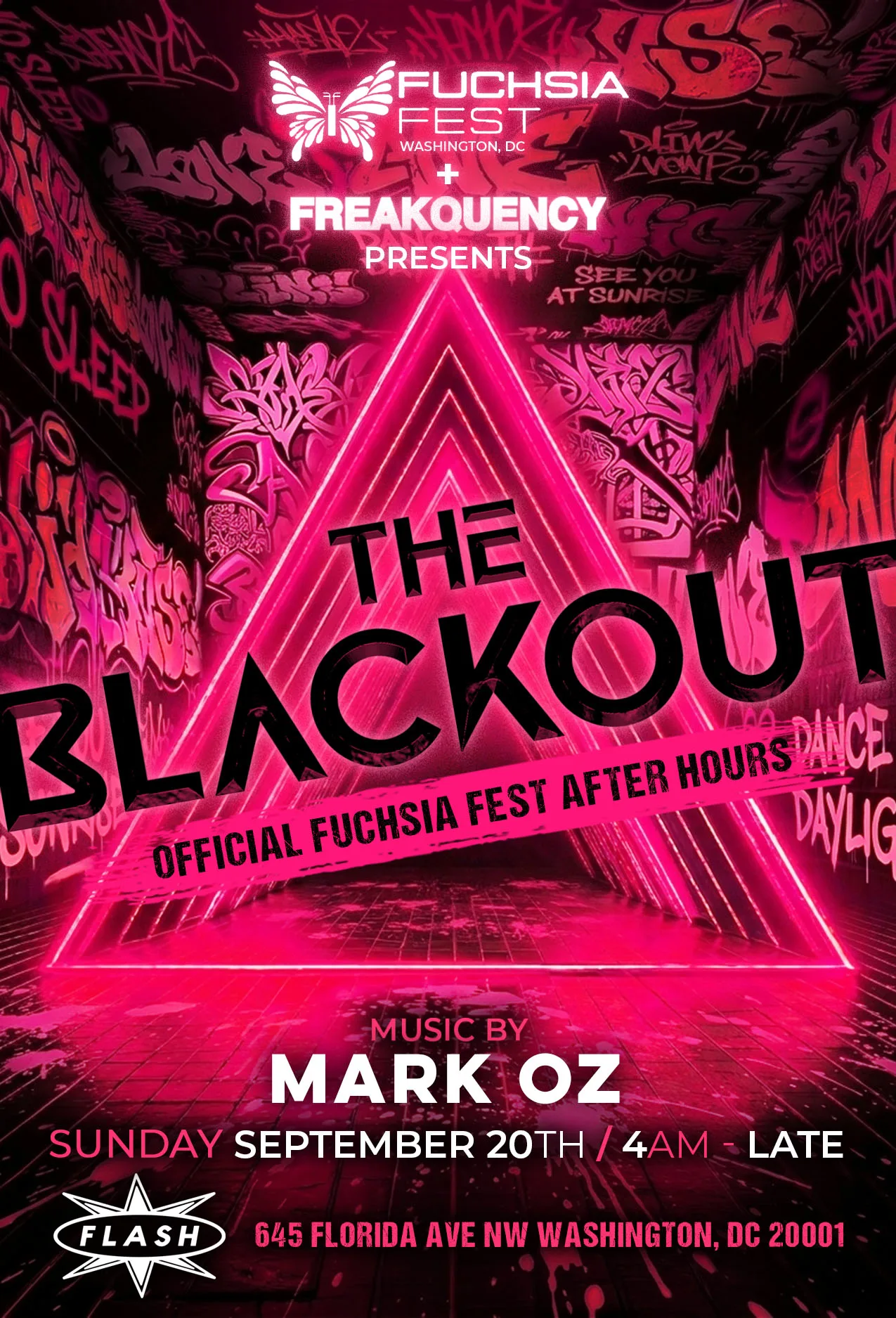 Fuchsia Fest & Freakquency Presents: The Blackout