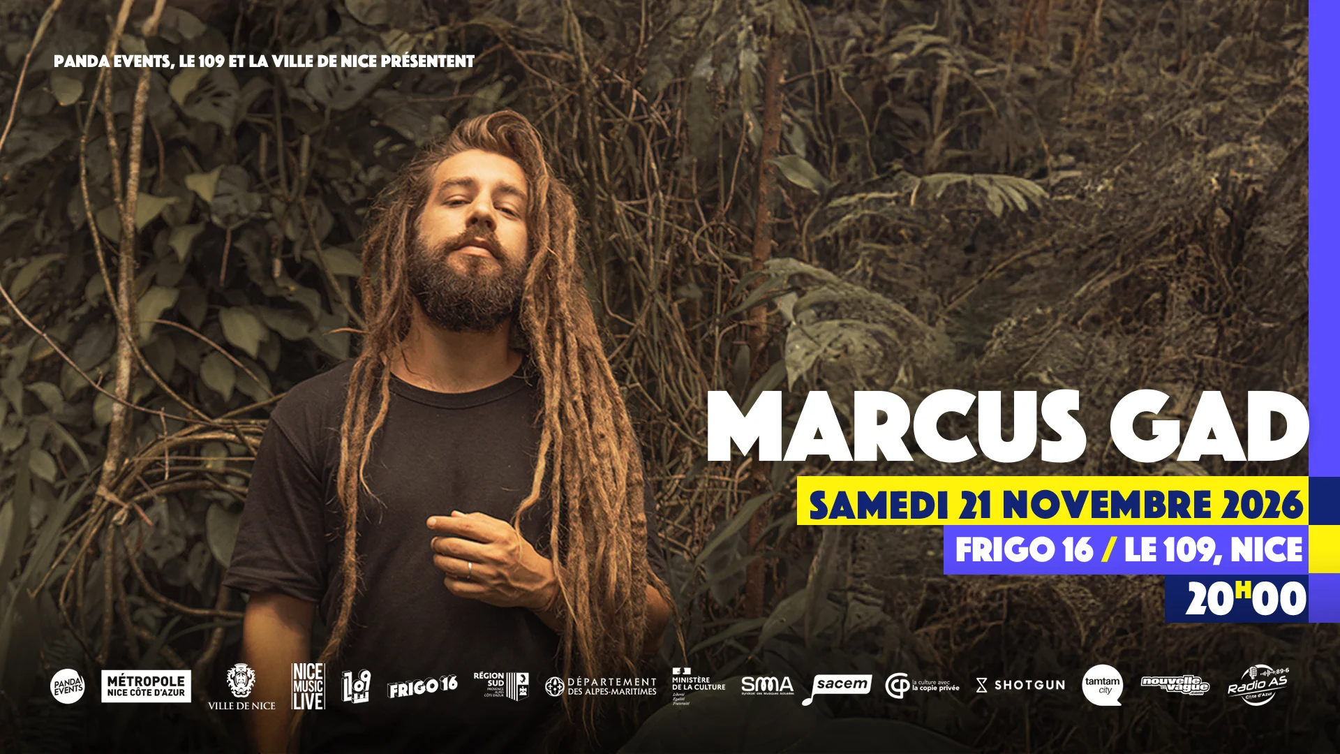 Marcus Gad + Première Partie @ Frigo 16