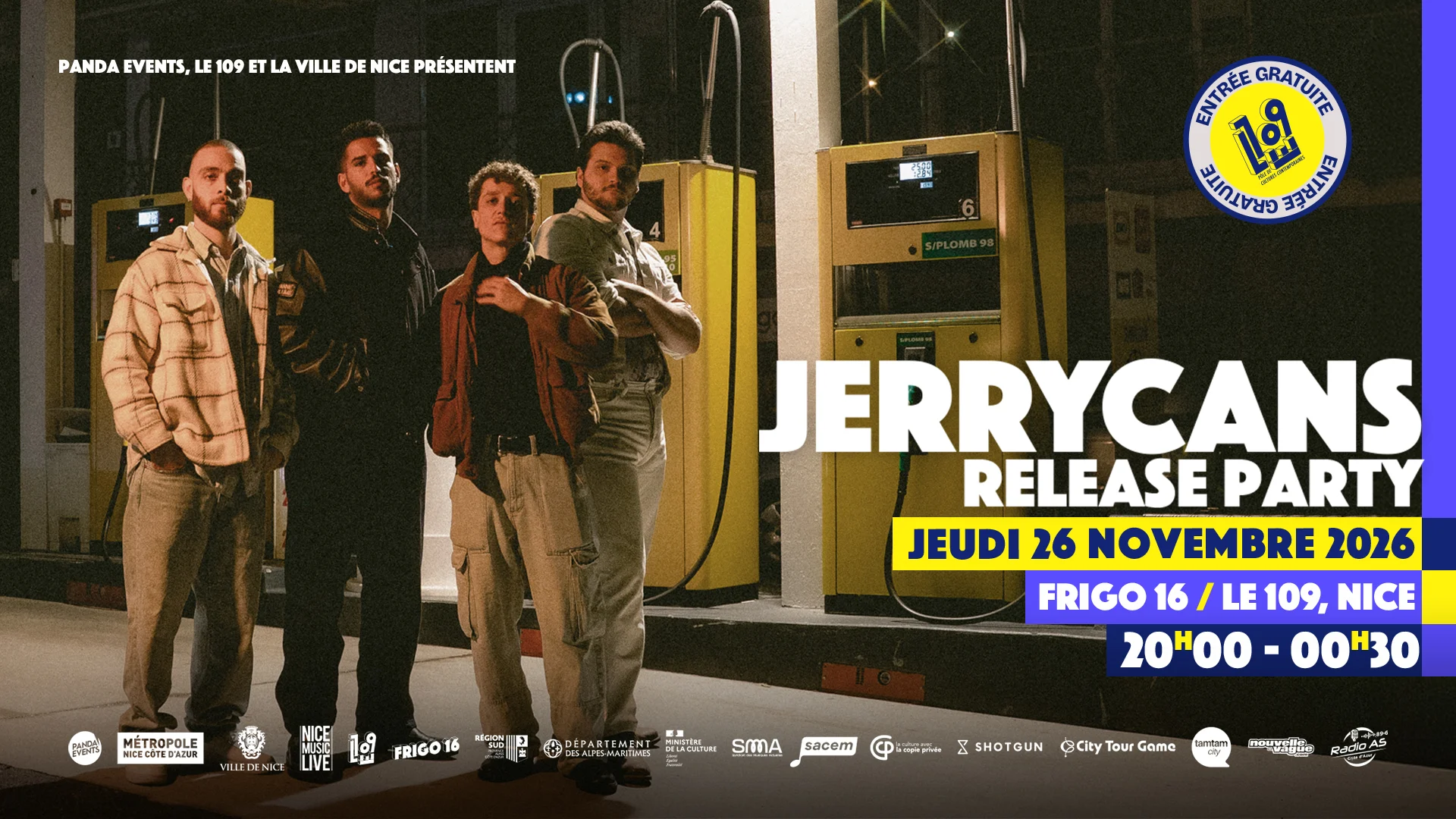 Jerrycans Release Party @ Frigo 16