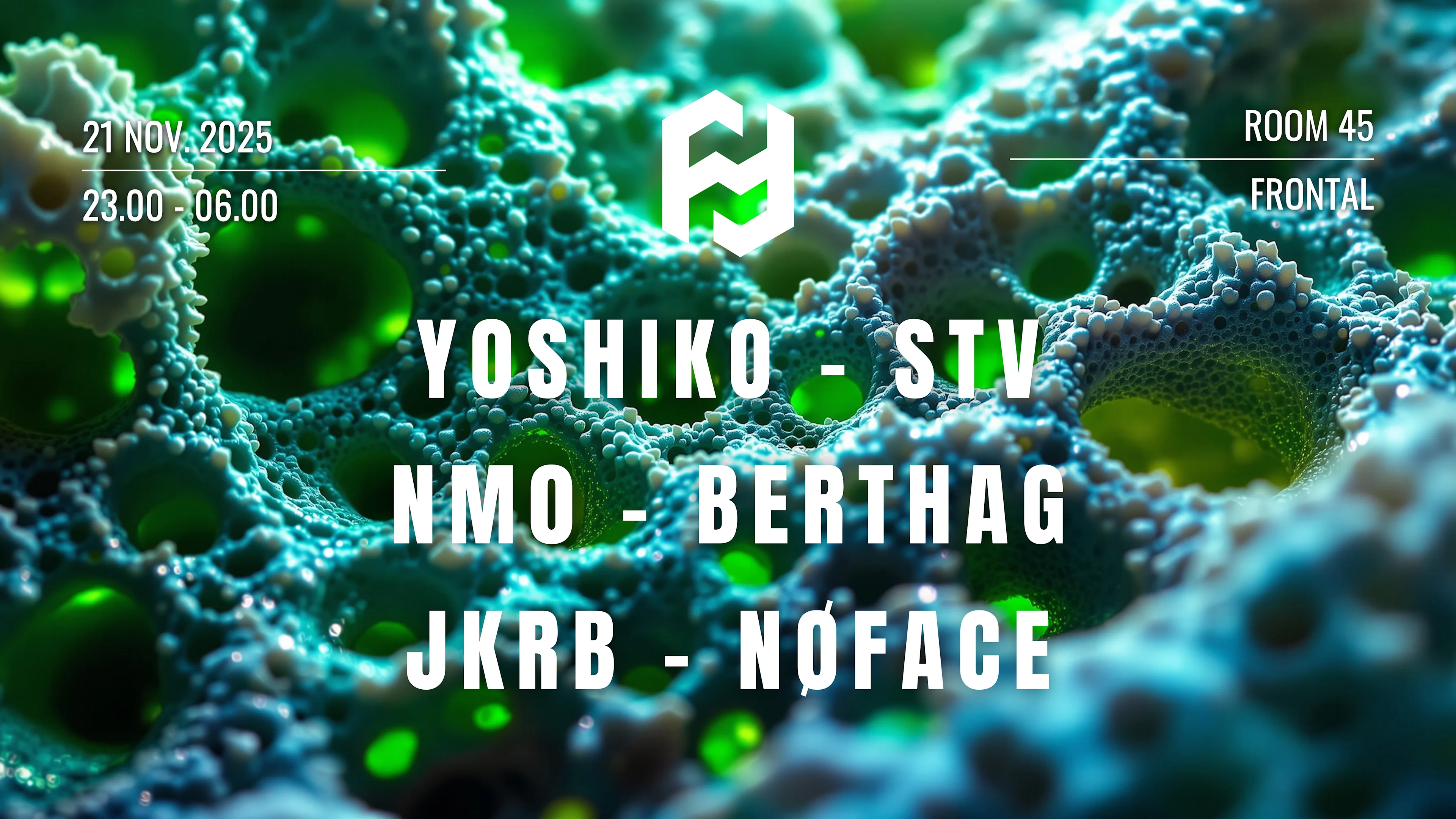 Frontal : Yoshiko - Stv - Nmo - Berthag - Jkrb - Nøface