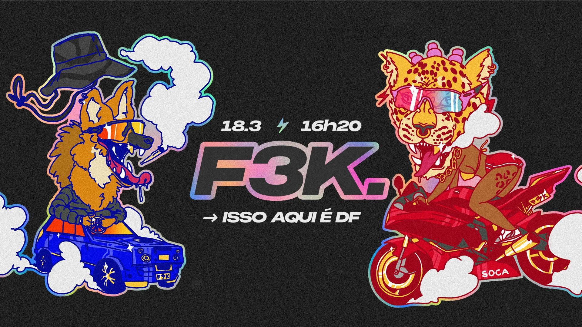 Furacão 3k No Isso Aqui É Df!
