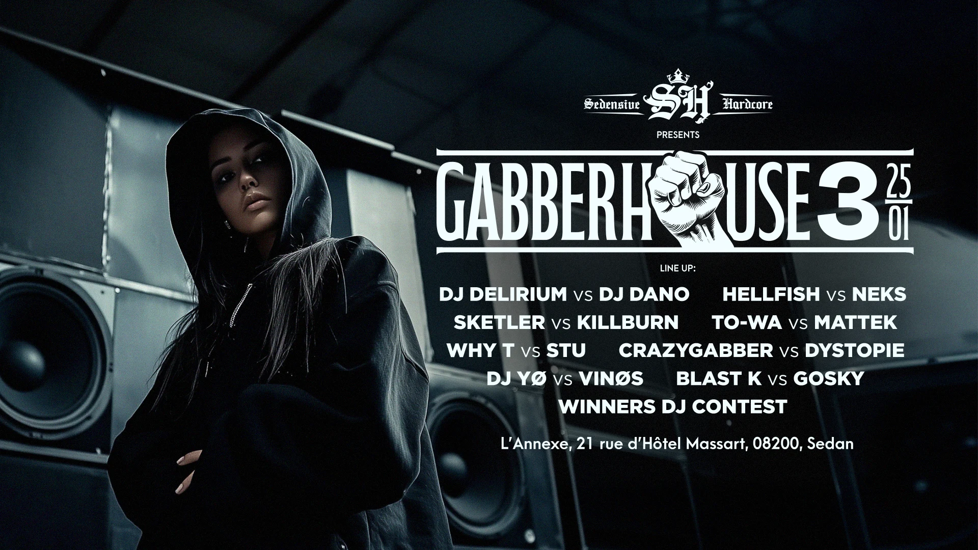 Sedensive Hardcore Presents Gabberhouse 3