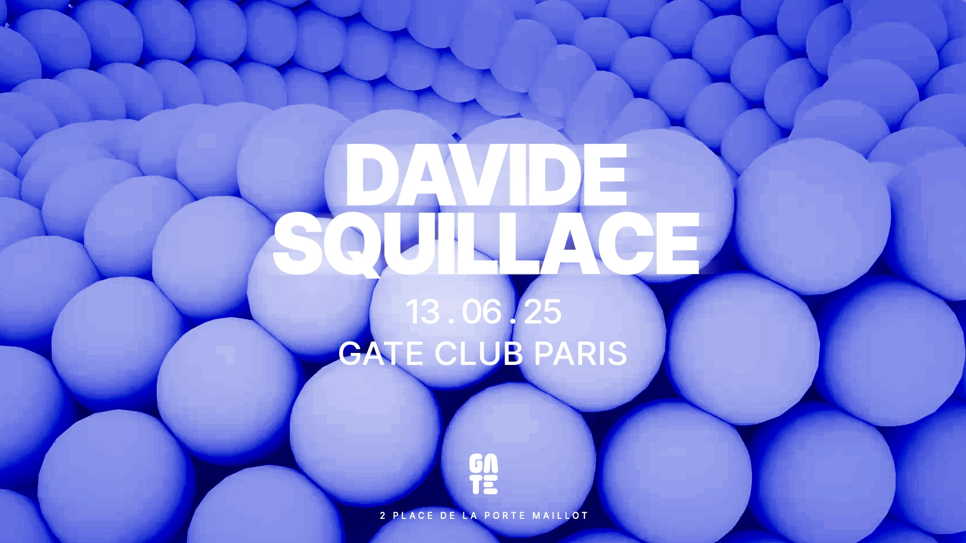 Davide Squillace At Gate Club Paris