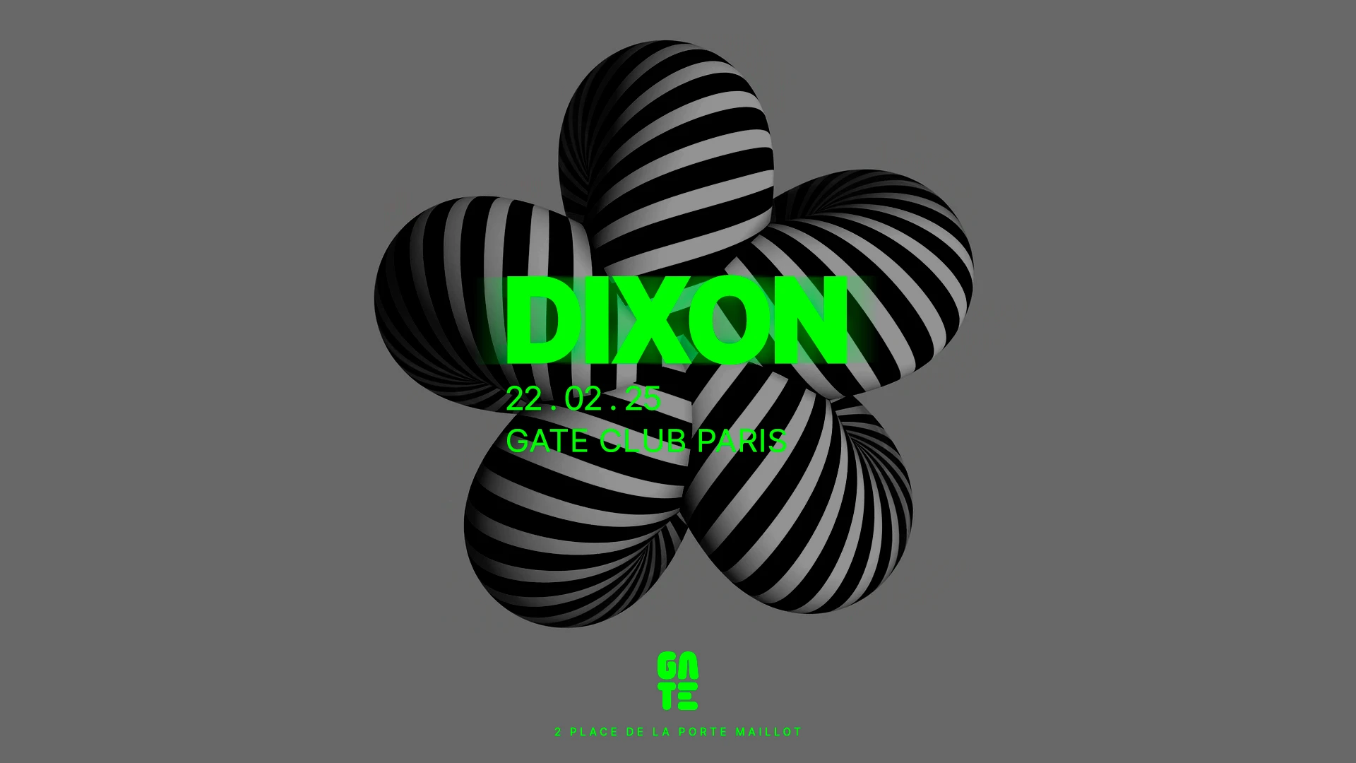 Dixon At Gate Club Paris