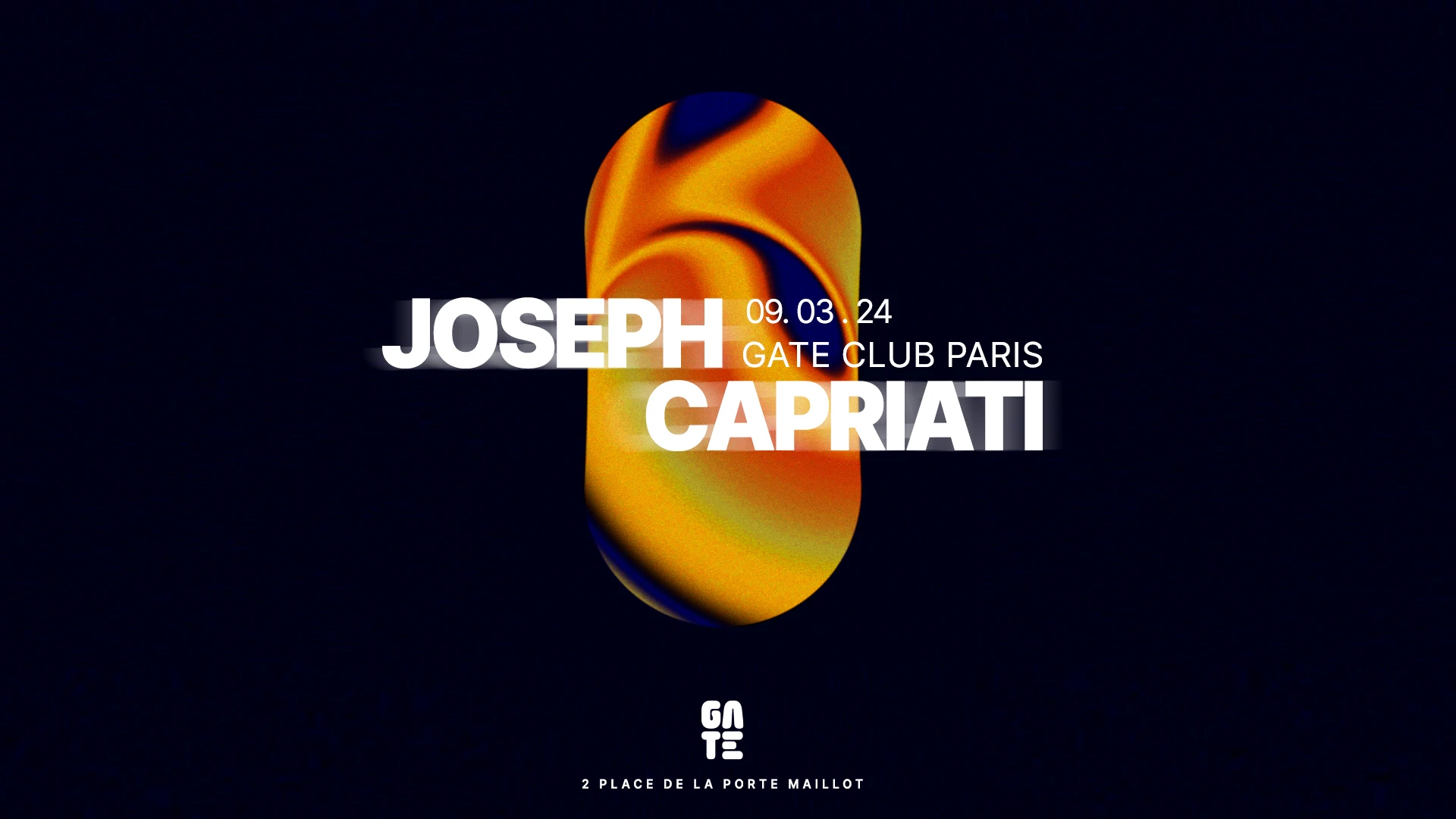 Joseph Capriati @ Gate Club Paris